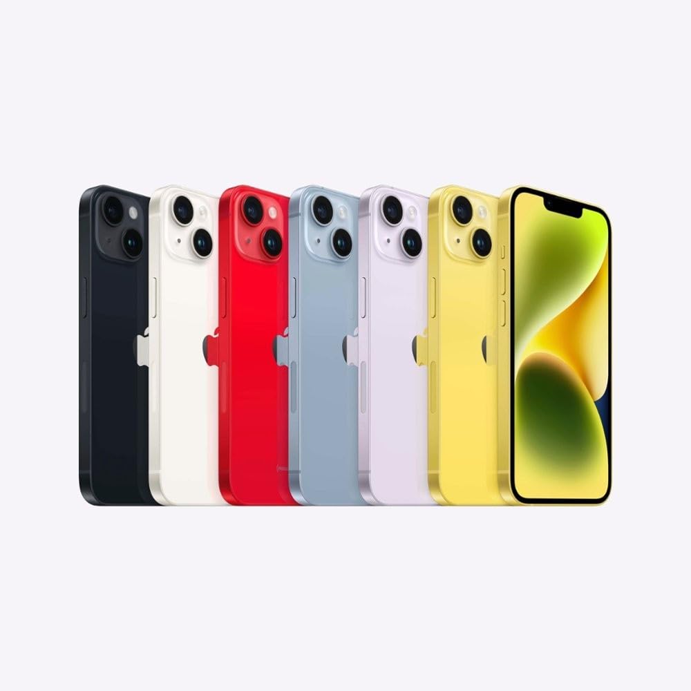 Apple iPhone 14, 128GB, Yellow for AT&T (Renewed) thumbnail