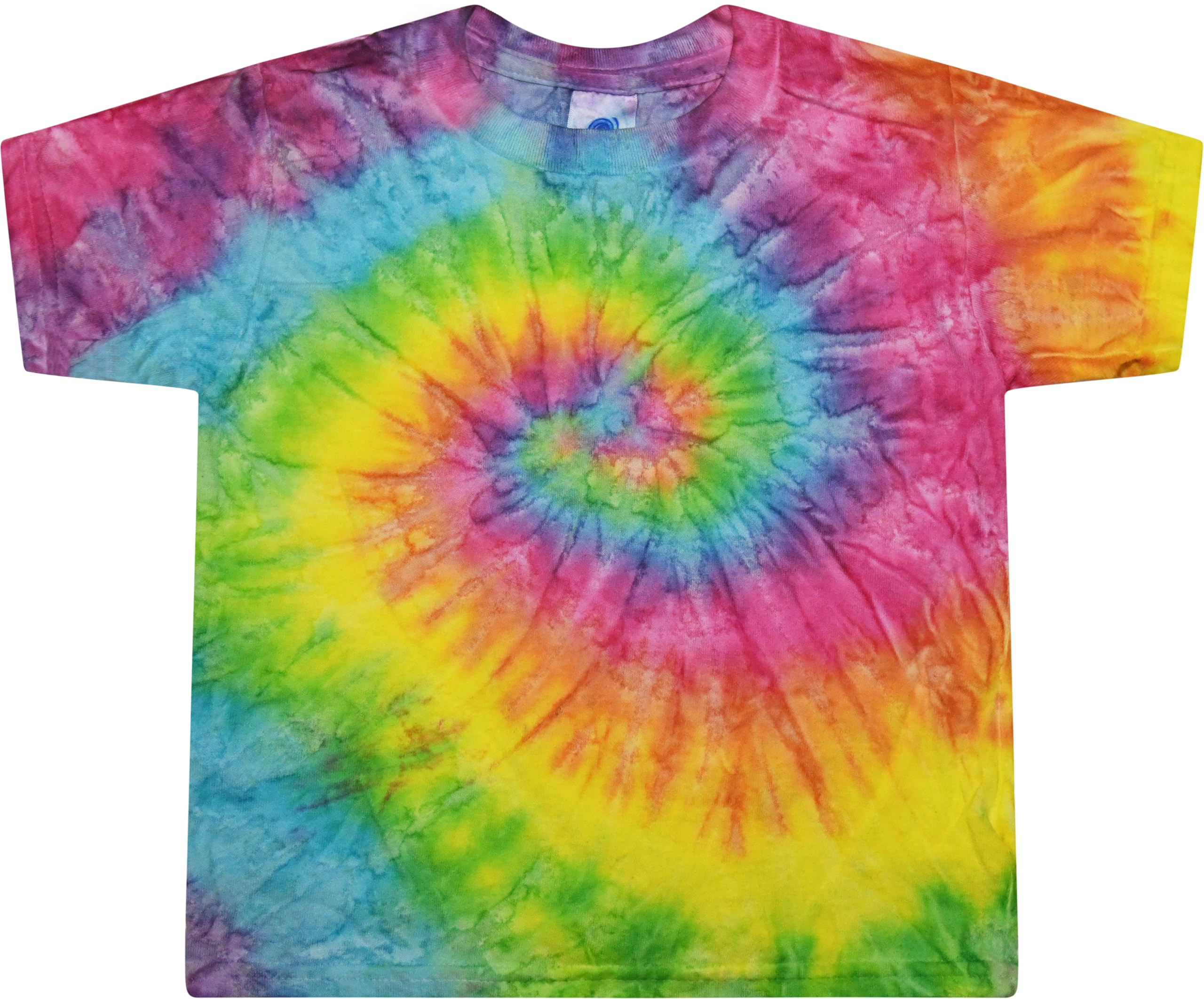 Colortone Toddler Tie Dye T-Shirts for Boys and Girls - Tie-Dye Short Sleeve Tees for Little Kids thumbnail
