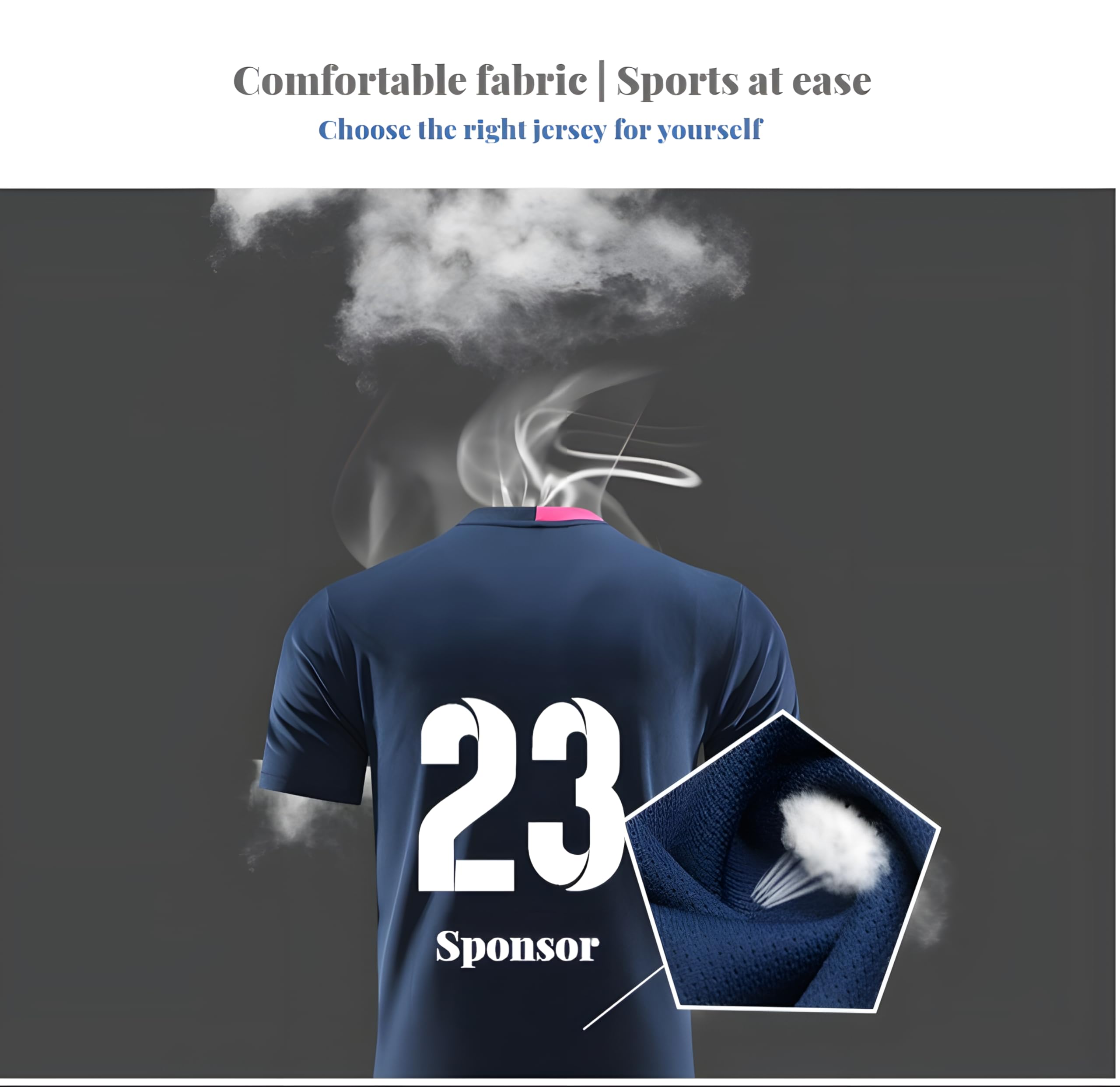Personalized Soccer Jersey for Men Women Adults Kids Custom Soccer Shirt and Shorts with Name Number Logo thumbnail