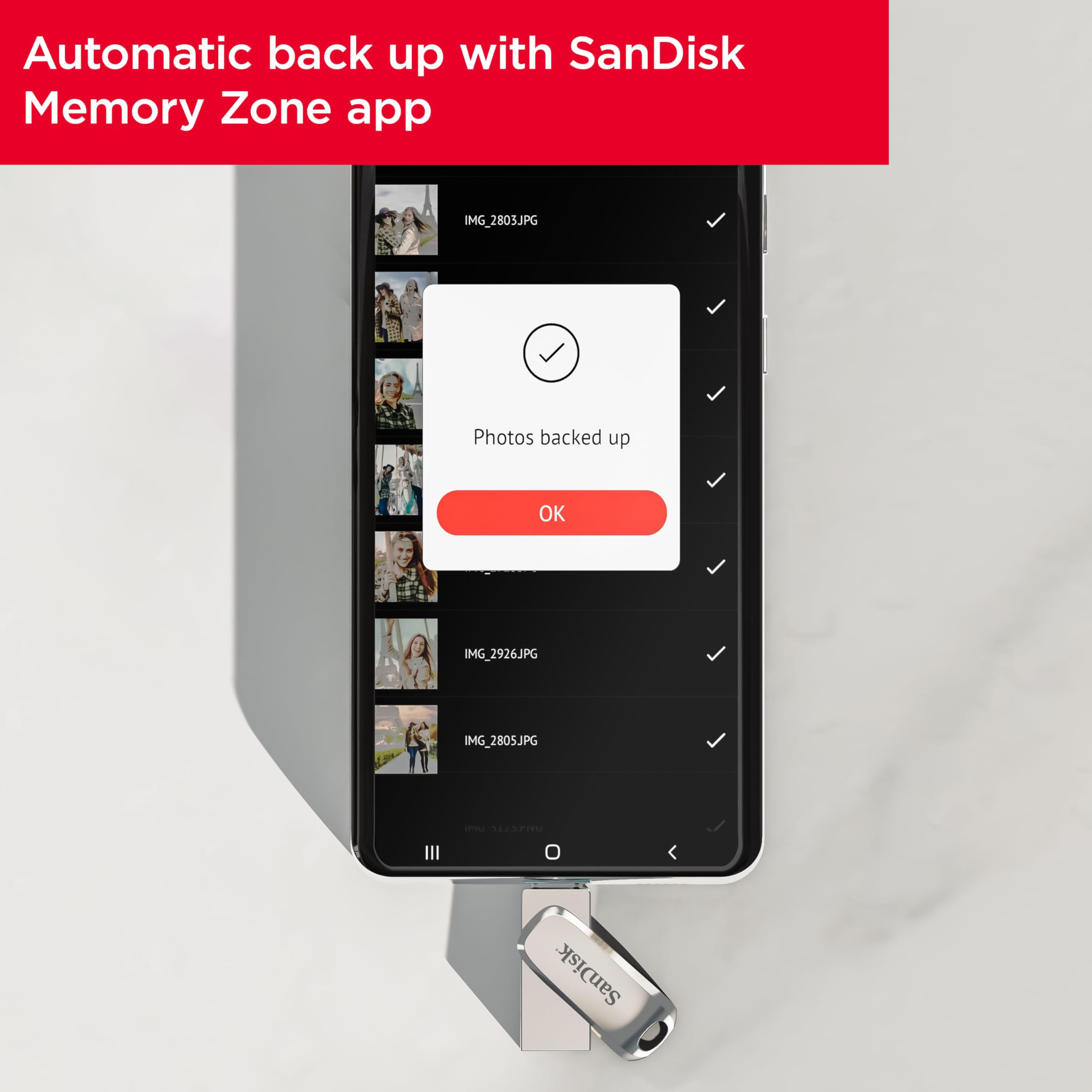 SANDISK 256GB Ultra Dual Drive Luxe USB Type-C - Up to 400MB/s - SDDDC4-256G-GAM46 thumbnail