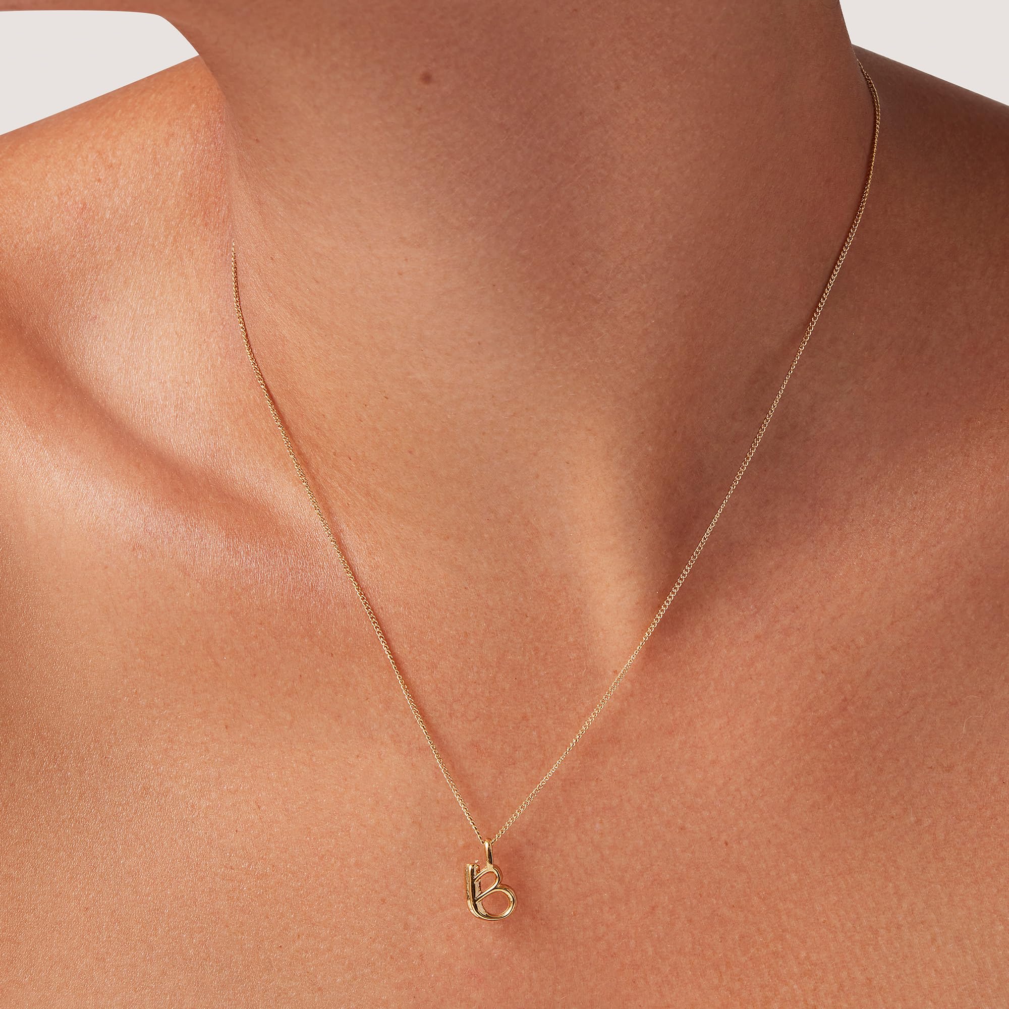 JENNY BIRD Monogram Pendant Necklace thumbnail