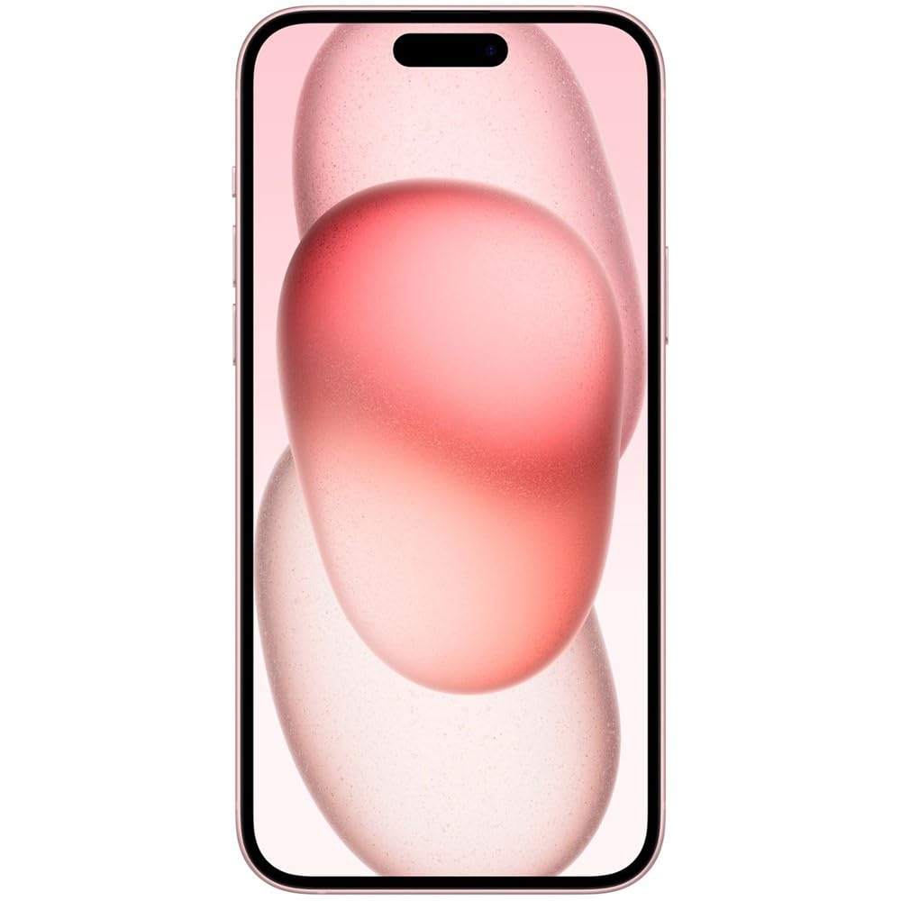 Apple iPhone 15, 128GB, Pink - Unlocked (Renewed) thumbnail