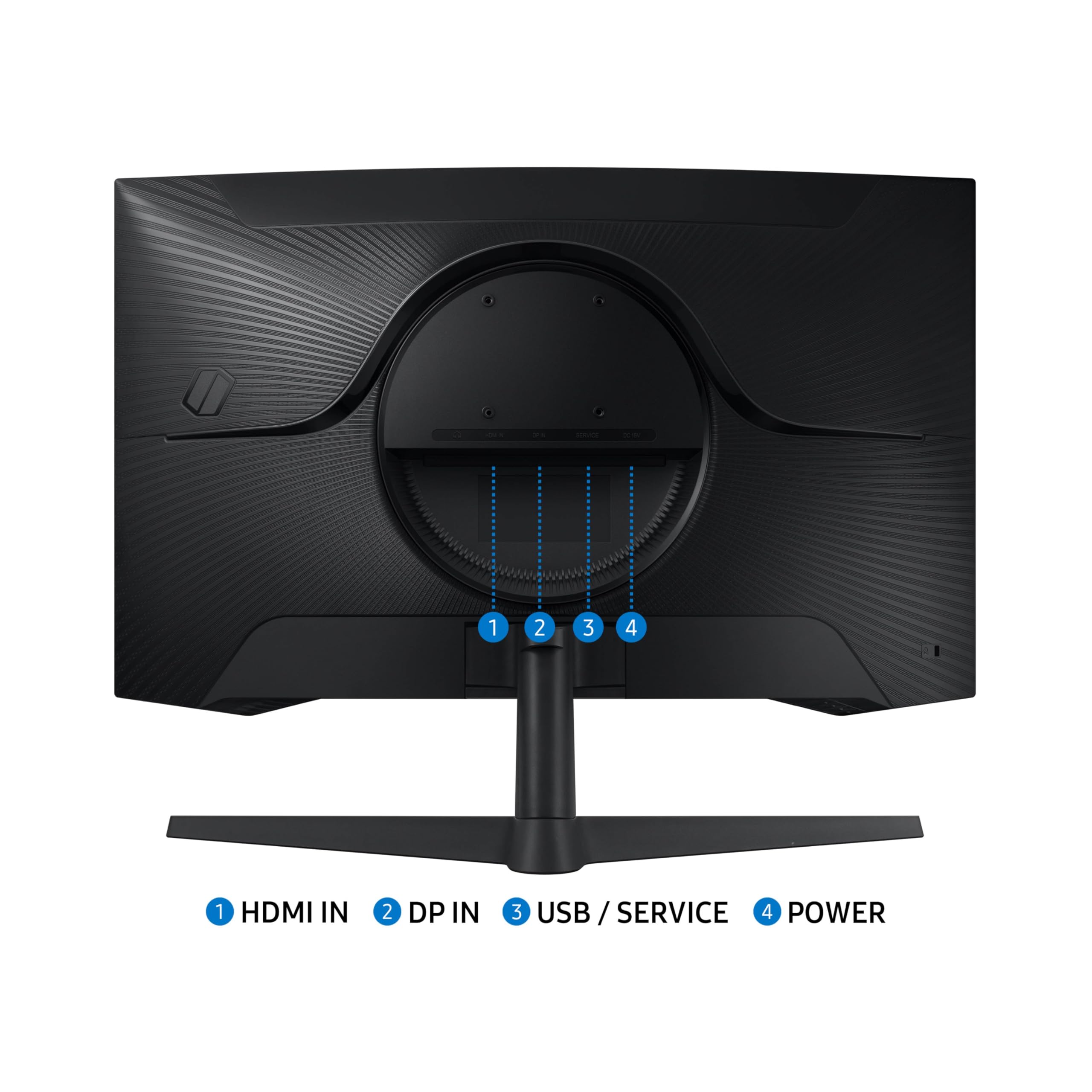SAMSUNG 32" Odyssey G55C Series QHD 1000R Curved Gaming Monitor, 1ms(MPRT), HDR10, 165Hz, AMD Radeon FreeSync, Eye Care, Glare Free, Sharp Resolution LS32CG550ENXZA thumbnail