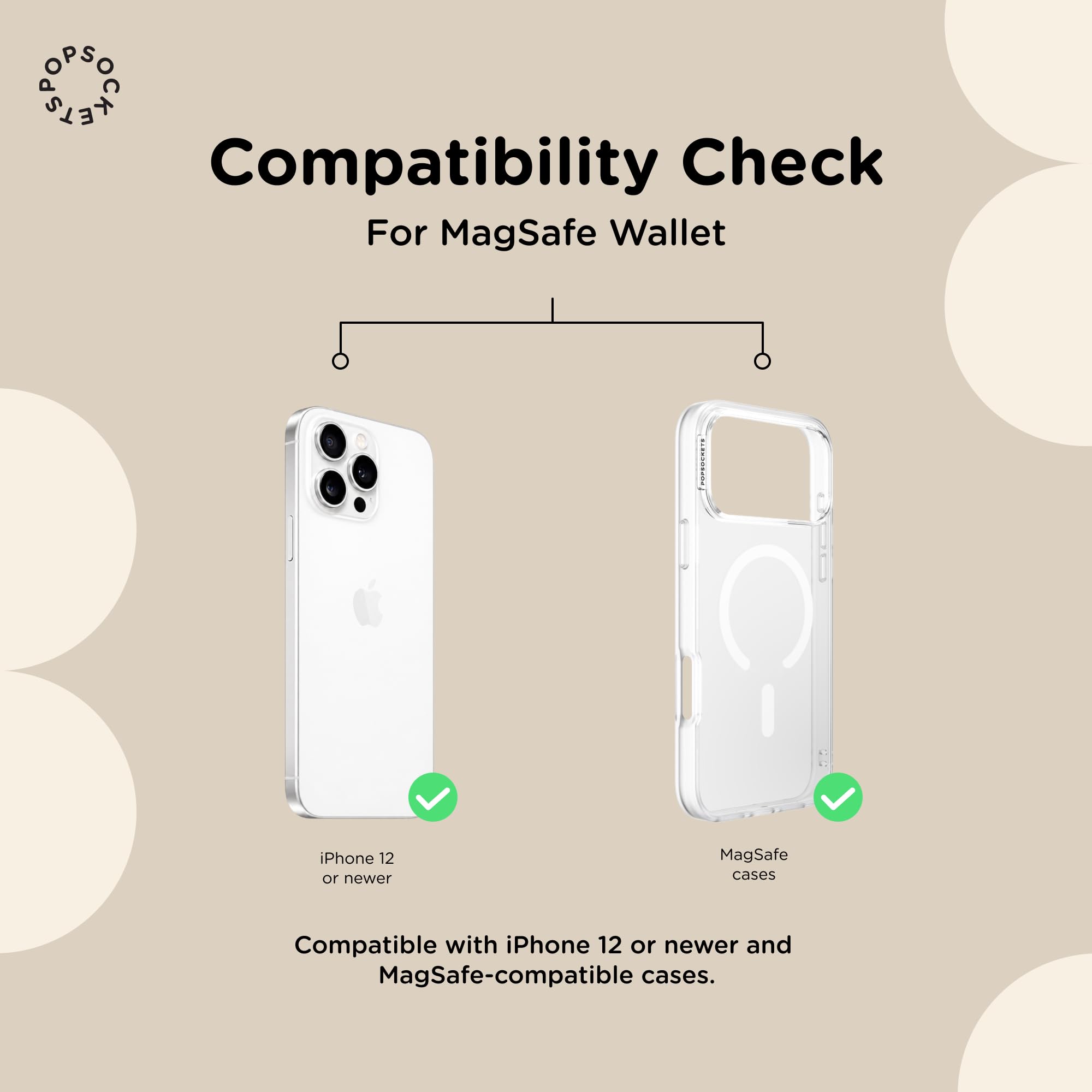 PopSockets Phone Wallet for MagSafe, Phone Card Holder with Grip, Navy Blue - Navy thumbnail