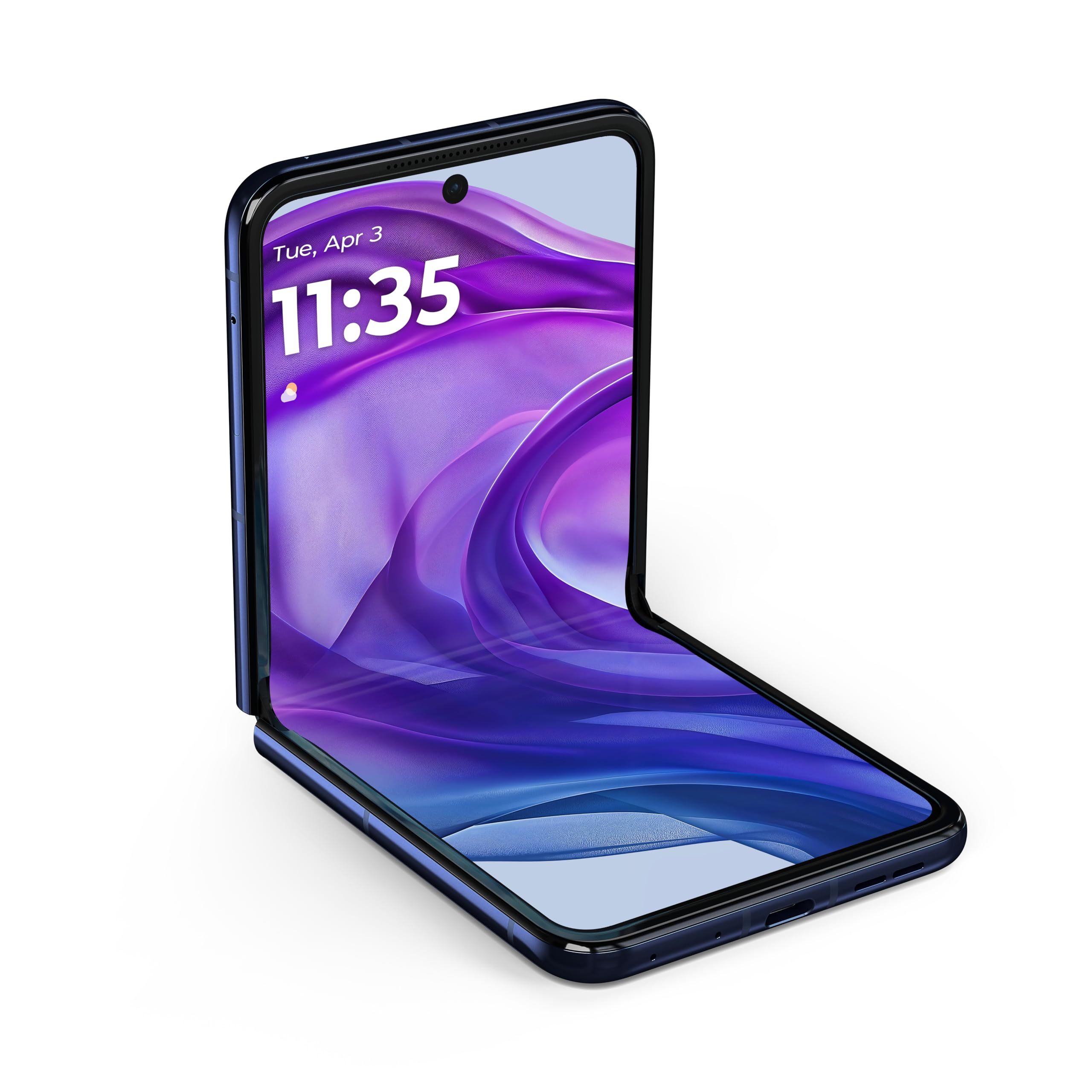Motorola razr+ | 2024 | Unlocked | Made for US 12/256 | 50MP Camera | Midnight Blue thumbnail