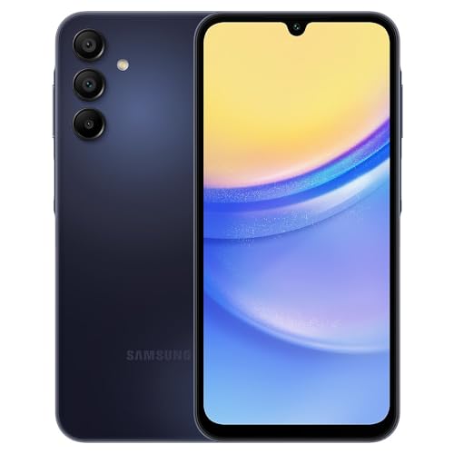 Samsung Galaxy A15 5G, 128GB, Blue Black - Unlocked (International Version) (Renewed) thumbnail