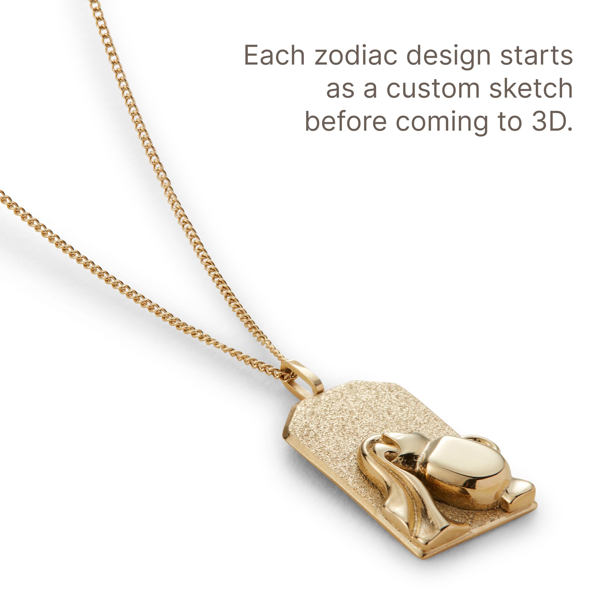 JENNY BIRD Zodiac Pendant Necklace thumbnail