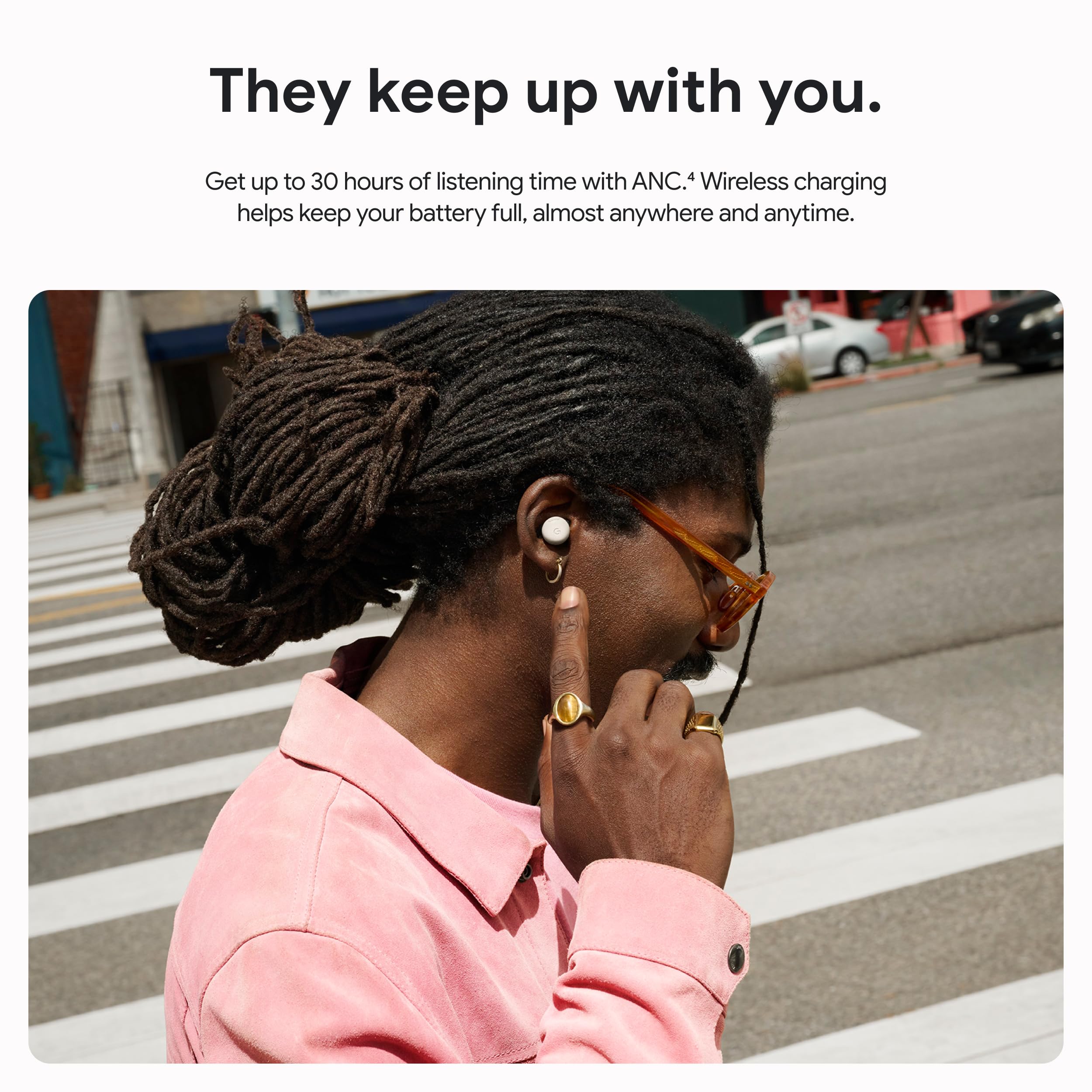 Google Pixel Buds Pro 2 - Wireless Bluetooth Earbuds with Pro-Level Active Noise Cancellation - Built for Gemini, Your Google AI Assistant - Hazel thumbnail