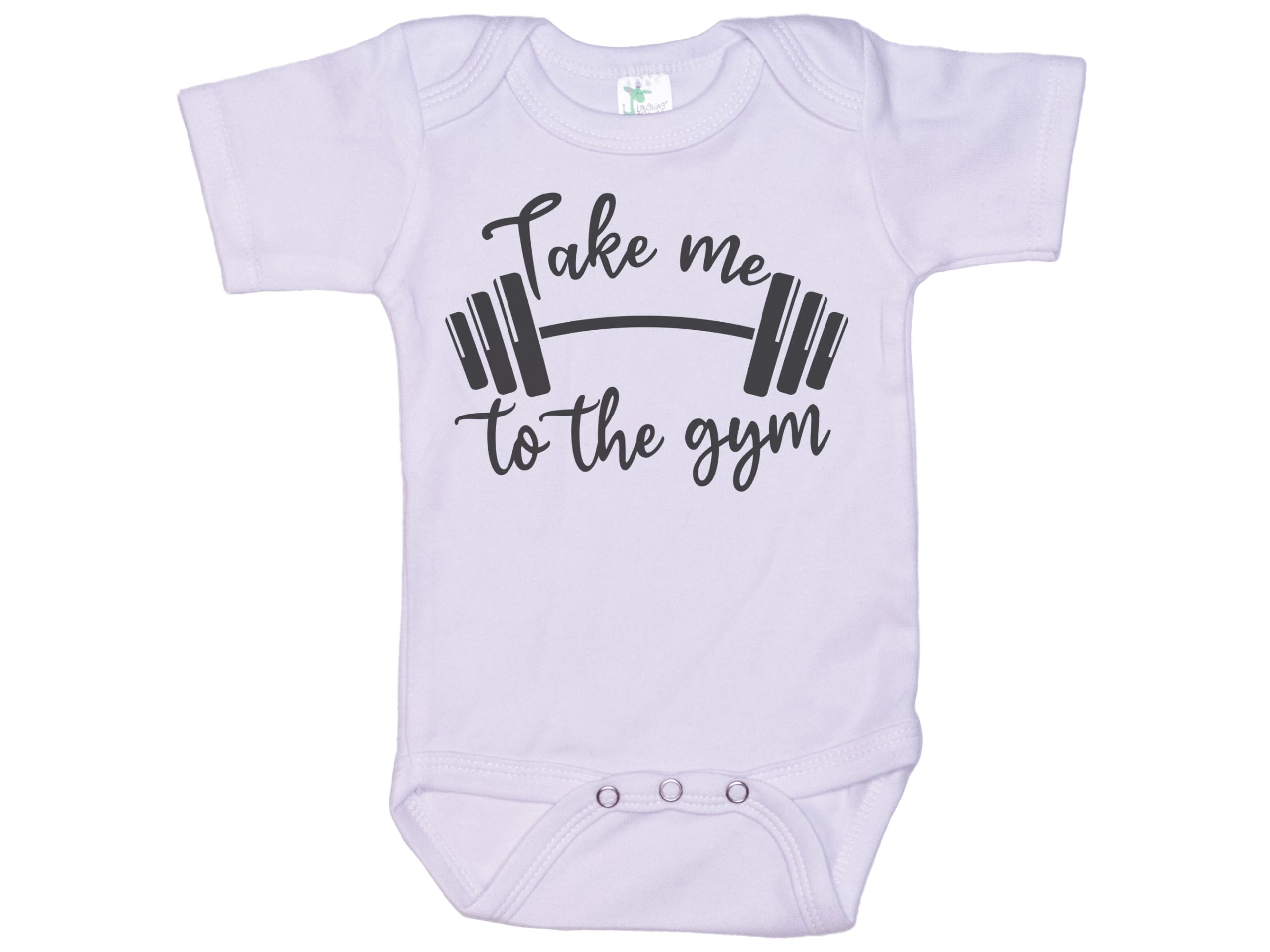 Ebenezer Fire Fitness Baby Outfit/Take Me To The Gym/Newborn Workout Onesie/Infant Gym Bodysuit thumbnail