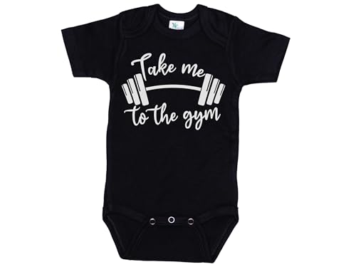 Ebenezer Fire Fitness Baby Outfit/Take Me To The Gym/Newborn Workout Onesie/Infant Gym Bodysuit thumbnail