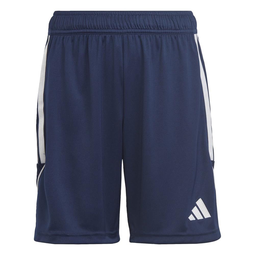 adidas Kids Boys Tiro23 League Drawstring Shorts Soccer Cleats Drawstring - Blue thumbnail