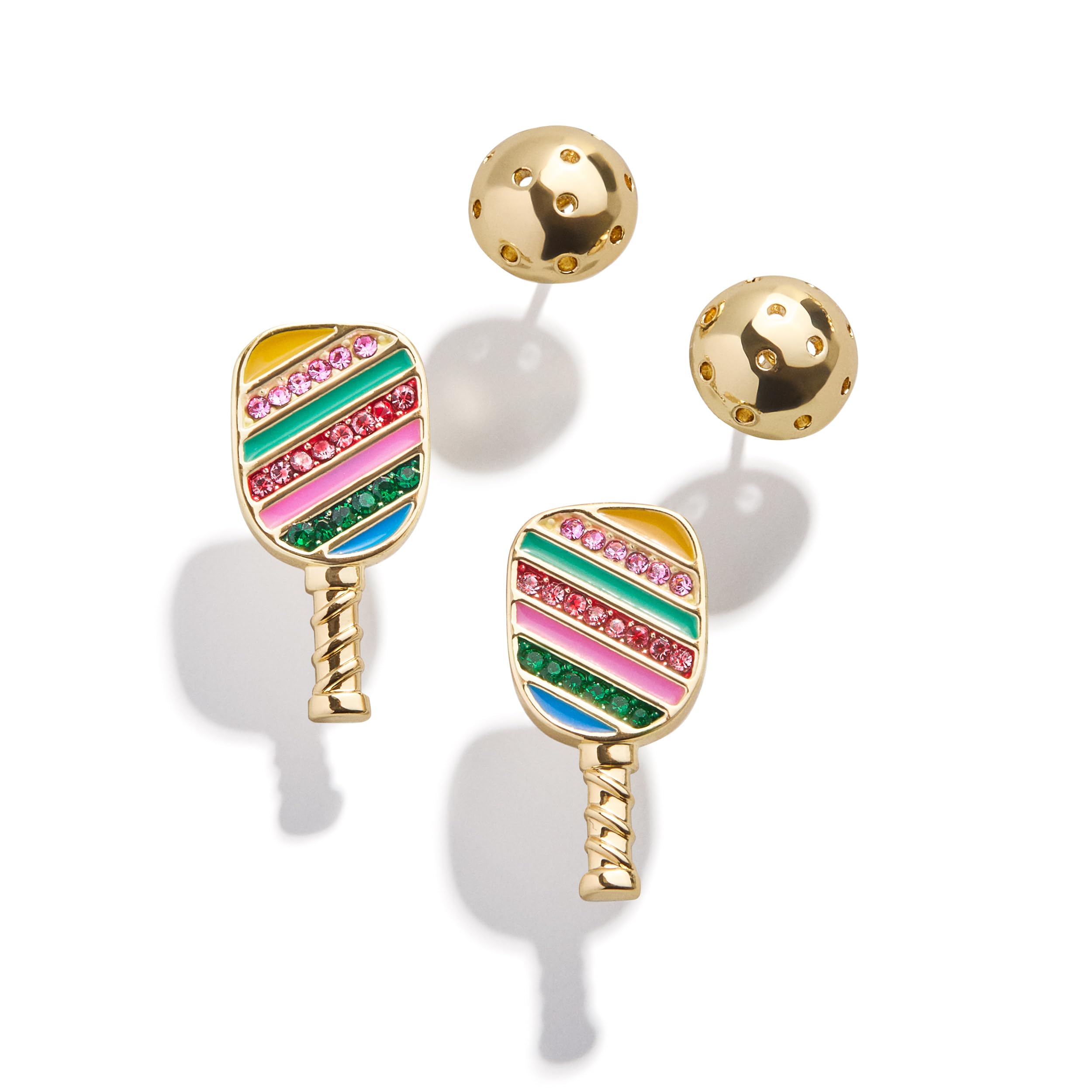 BaubleBar Sport-Themed Statement Earrings, Novelty Stud Earrings for Women, Costume Jewelry thumbnail