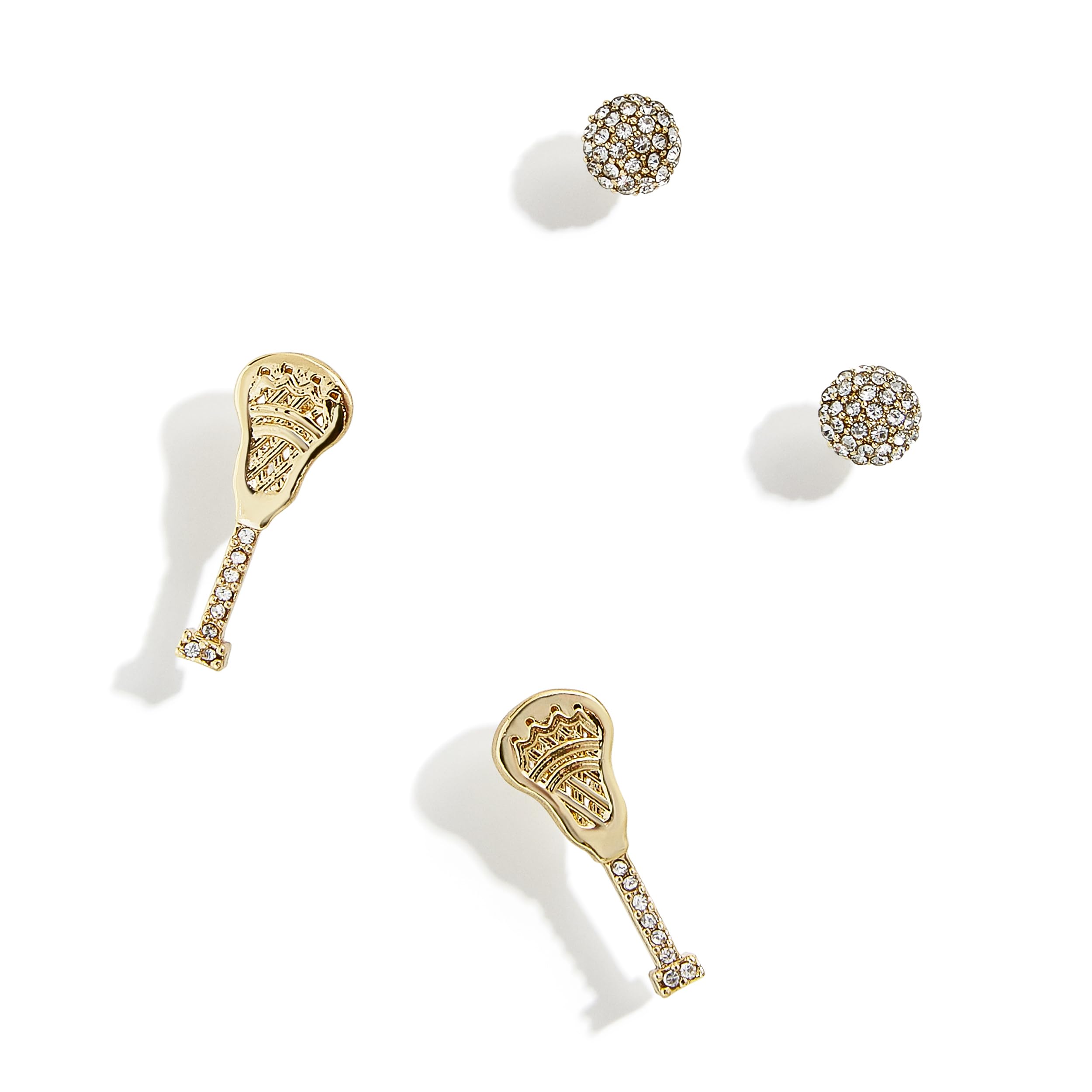 BaubleBar Sport-Themed Statement Earrings, Novelty Stud Earrings for Women, Costume Jewelry thumbnail