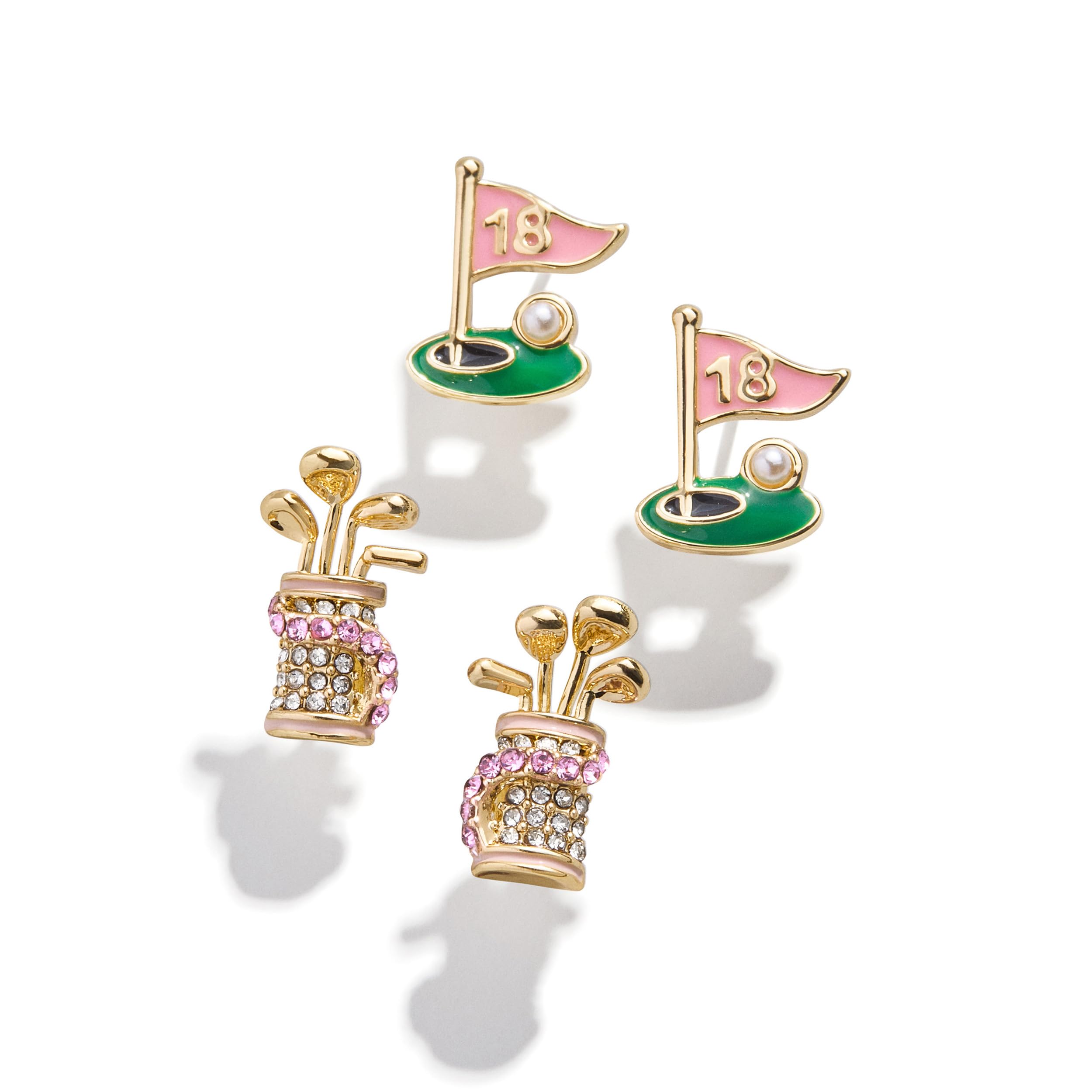 BaubleBar Sport-Themed Statement Earrings, Novelty Stud Earrings for Women, Costume Jewelry thumbnail