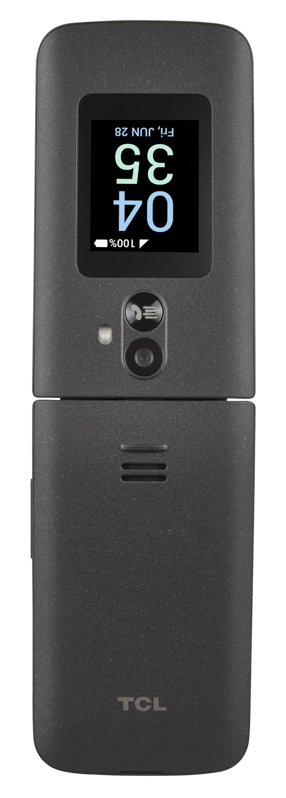 Tracfone, TCL FLIP 3, 16GB, Flip Phone, Stone Gray, 5MP Video Capable Camera, Locked [Sim Card Included - Separate Purchase Not Necessary] thumbnail