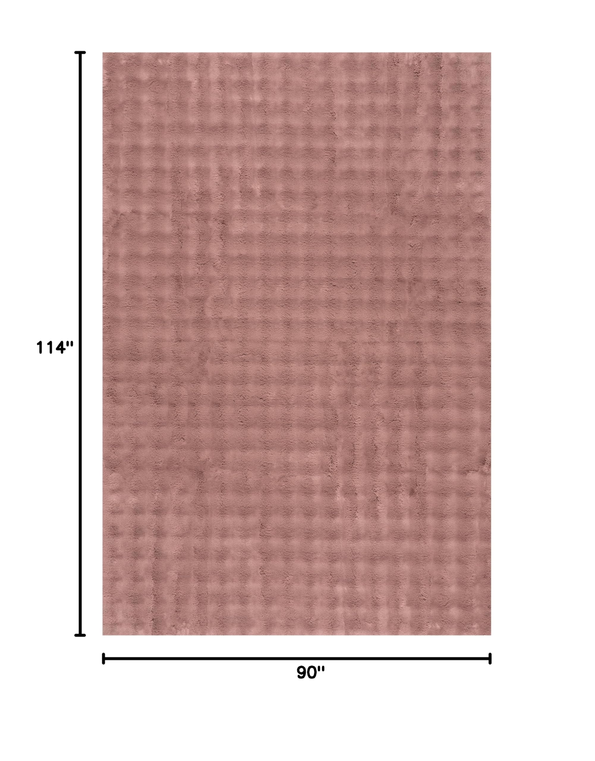 nuLOOM Jeni Burgundy Checkered Washable Area Rug, 8' x 10' thumbnail