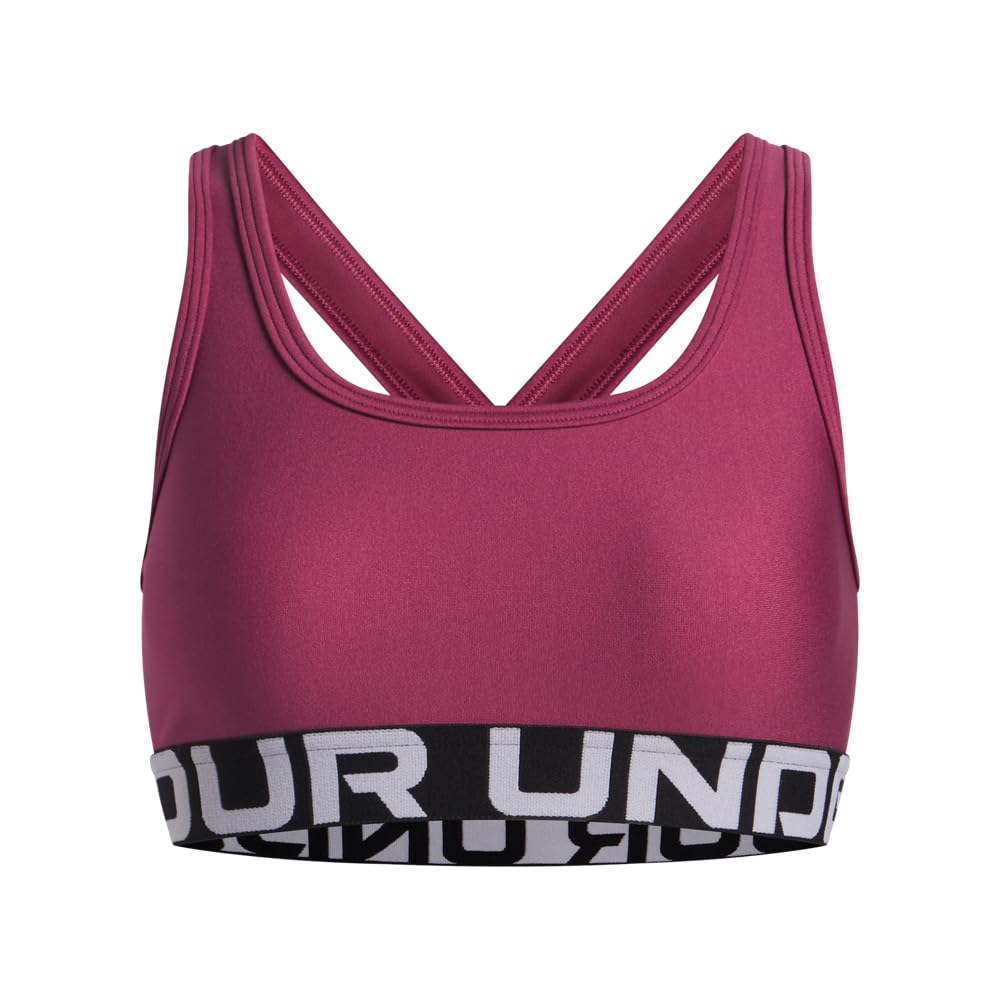 Under Armour Kids Cross-Back Mid-Impact Sports Bra (Big Kid)