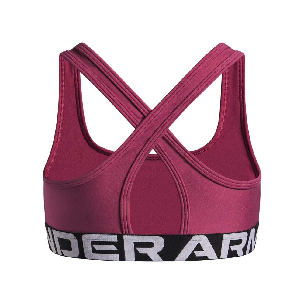 Under Armour Kids Cross-Back Mid-Impact Sports Bra (Big Kid) thumbnail