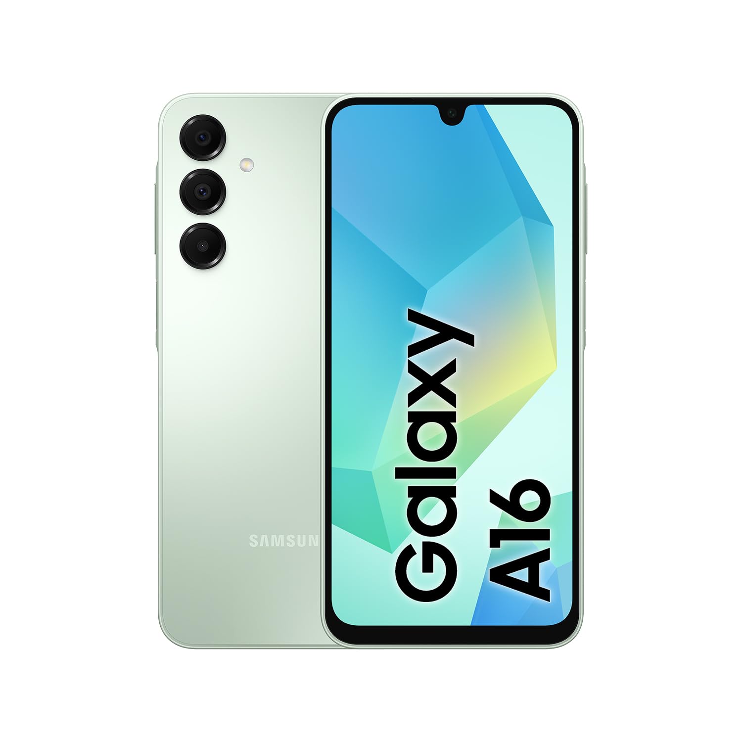 SAMSUNG Galaxy A16 4G LTE (128GB + 4GB) International Model SM-A165/DS - Factory Unlocked (NOT FOR SPECTRUM/CRICKET/XFINITY/VISIBLE) - Light Green + CASE