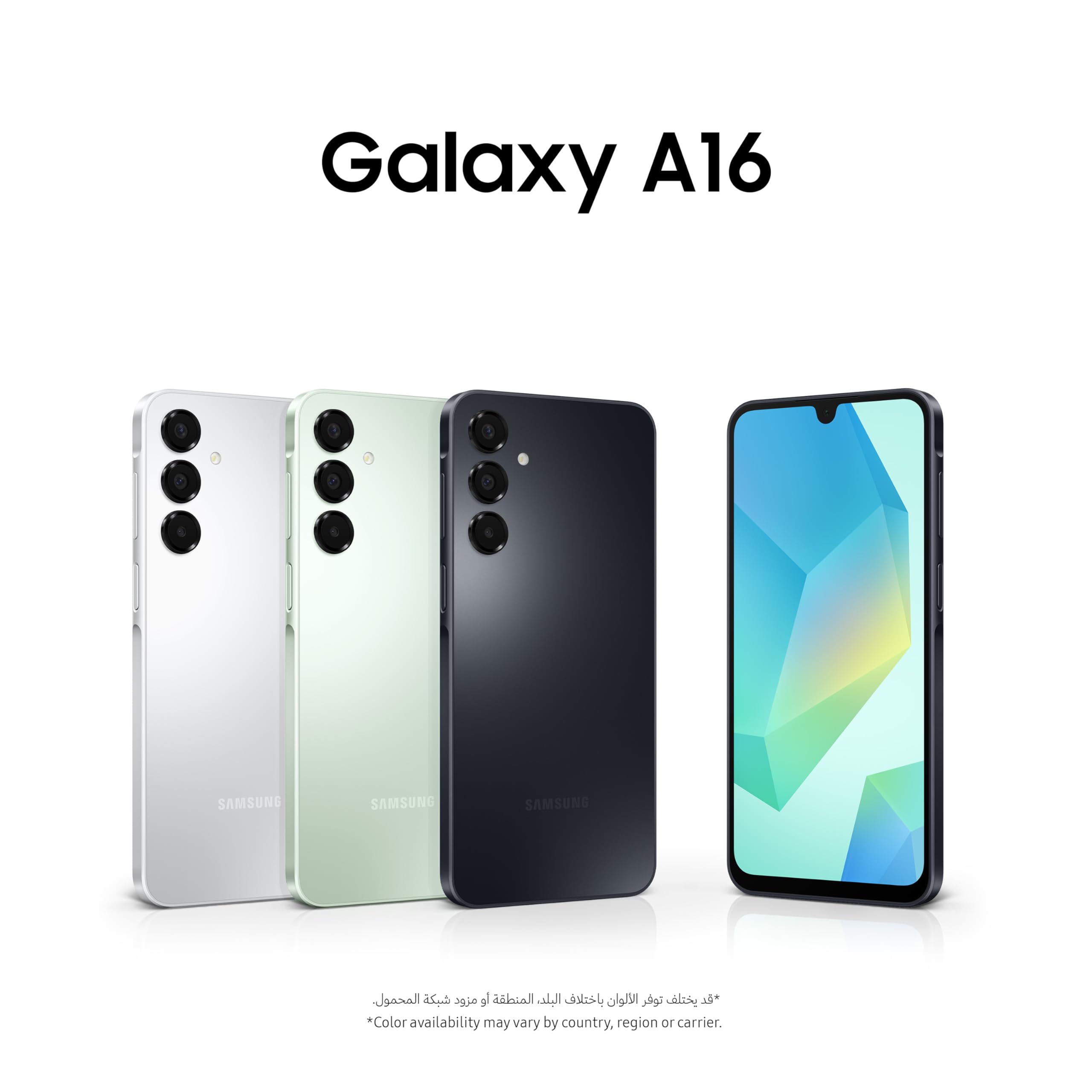 SAMSUNG Galaxy A16 4G LTE (128GB + 4GB) International Model SM-A165/DS - Factory Unlocked (NOT FOR SPECTRUM/CRICKET/XFINITY/VISIBLE) - Light Green + CASE thumbnail
