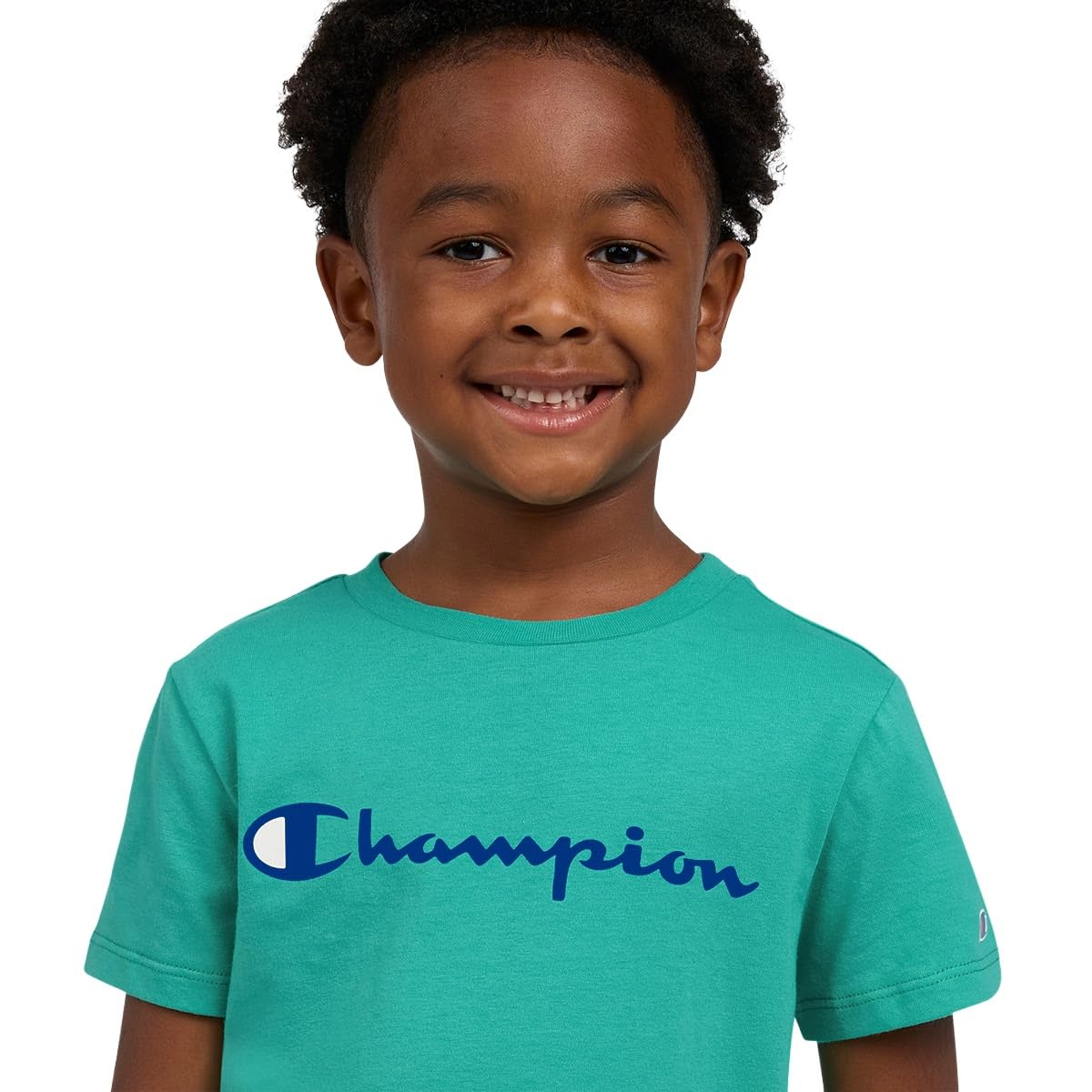Champion Boys 2 Piece Short Sleeve Shirt and Mesh Shorts Sets thumbnail