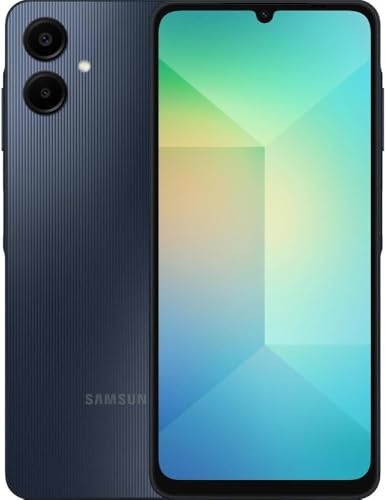 Samsung Galaxy A06 4G LTE (64GB + 4GB) Latin Version SM-A065M/DS Factory Unlocked 6.7" Dual Sim 50MP Dual Cam (Case Bundle) - (Black) thumbnail