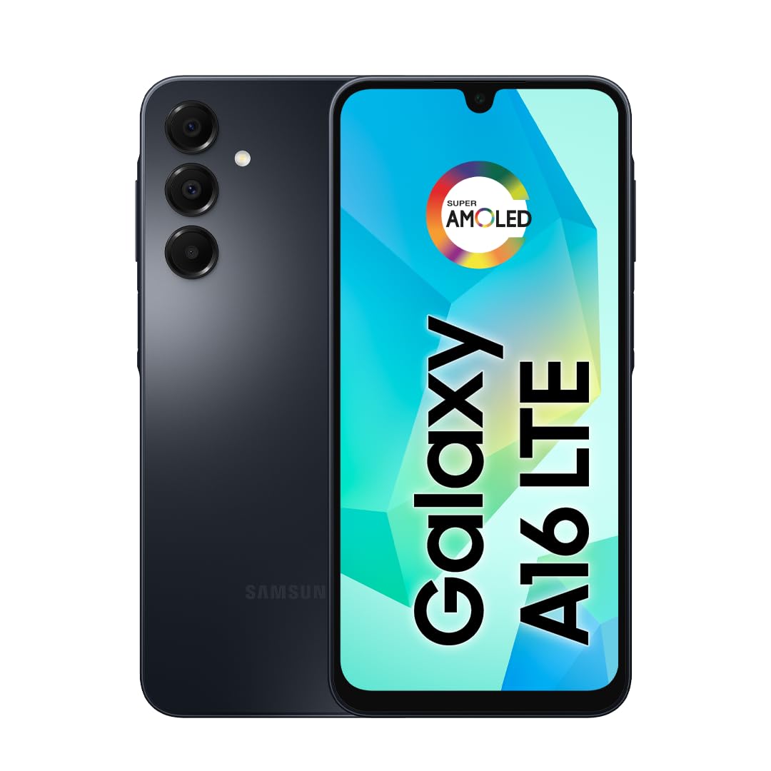 Samsung Galaxy A16 4G Dual SIM (128GB, 2025) 6.7" 90Hz AMOLED, Splash Resistant 8Core, 50MP Camera (Factory Unlocked International Model for GSM, Global) A165M/DS (25W Fast Charger Bundle, Green) thumbnail