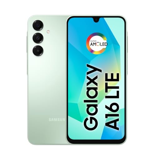 Samsung Galaxy A16 4G Dual SIM (128GB, 2025) 6.7" 90Hz AMOLED, Splash Resistant 8Core, 50MP Camera (Factory Unlocked International Model for GSM, Global) A165M/DS (25W Fast Charger Bundle, Green) thumbnail