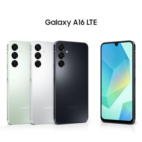 Samsung Galaxy A16 4G Dual SIM (128GB, 2025) 6.7" 90Hz AMOLED, Splash Resistant 8Core, 50MP Camera (Factory Unlocked International Model for GSM, Global) A165M/DS (25W Fast Charger Bundle, Green) thumbnail