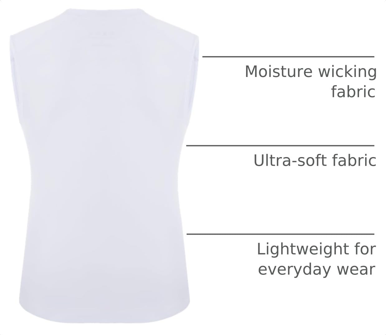 Roadbox Boys Youth Sleeveless Compression Shirt, Quick Dry Kids Football Undershirt, Athletic Soft Tank Tops Sport Basketball thumbnail