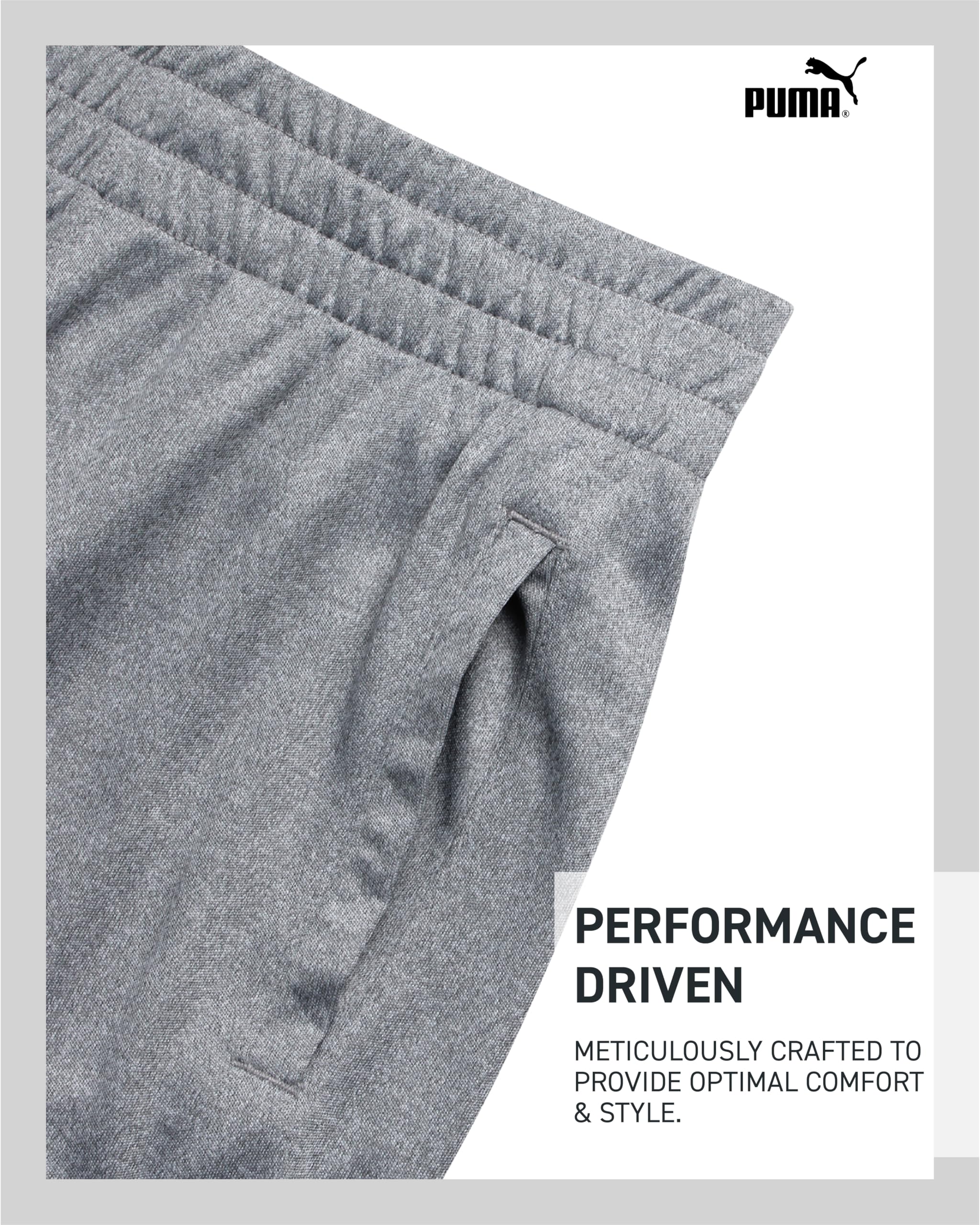 PUMA Boys Quick Dry Interlock Basketball Active Shorts Pockets (Sizes 4-20) | Breathable Performance Fabric, Lightweight Comfortable Fit, Great for Gym, Sports & Everyday Active Play thumbnail