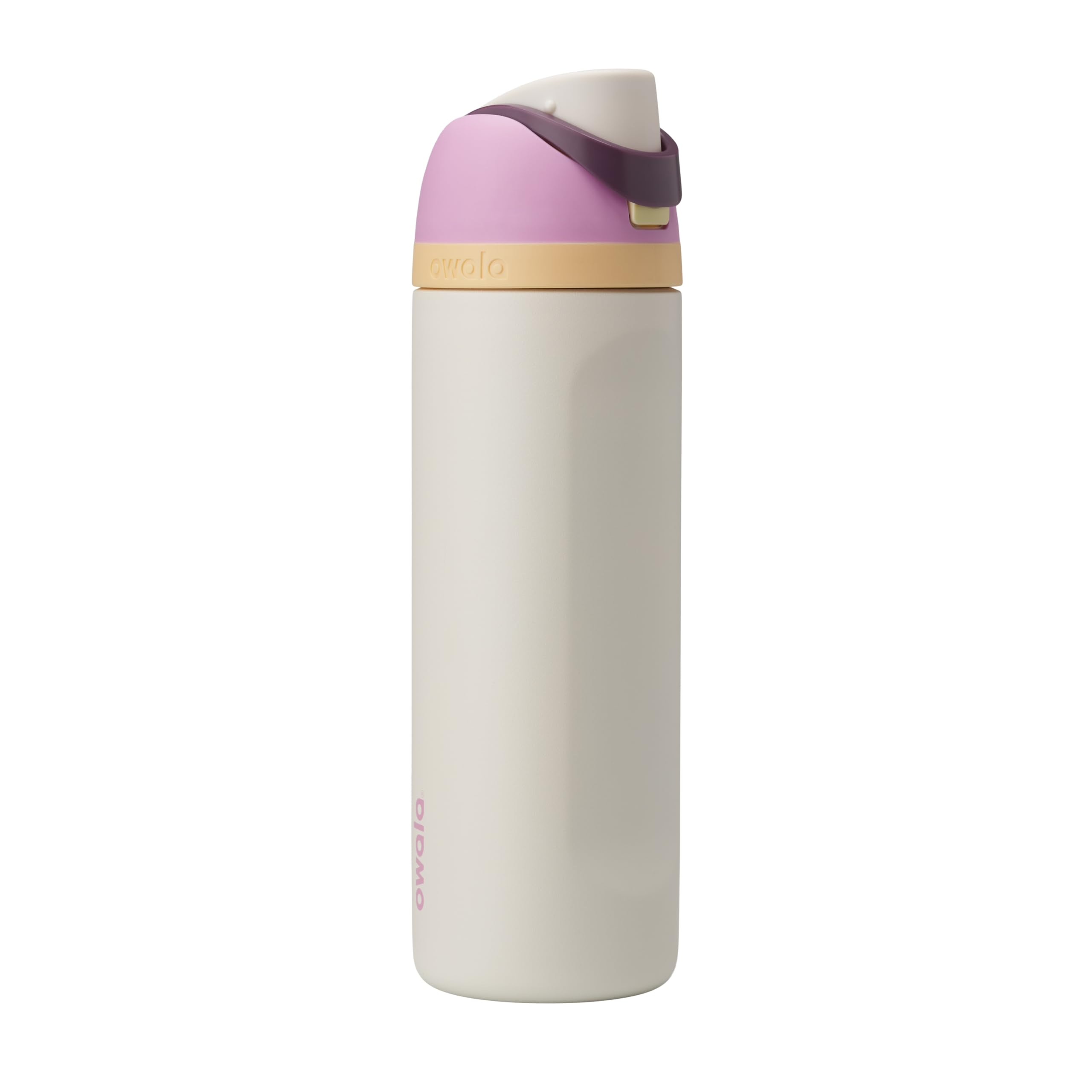 Owala FreeSip Stainless Steel Water Bottle 24 oz Angel Food Cake thumbnail