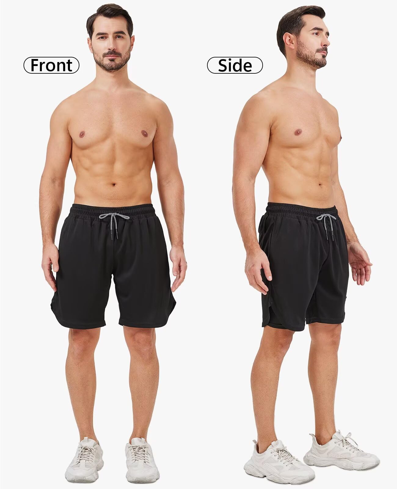 OCYMA 3 Pack Men's 2 In1 Gym Shorts Men with Pockets 7 inch Workout Shorts Men Running Shorts with Liner&Towel Loop thumbnail