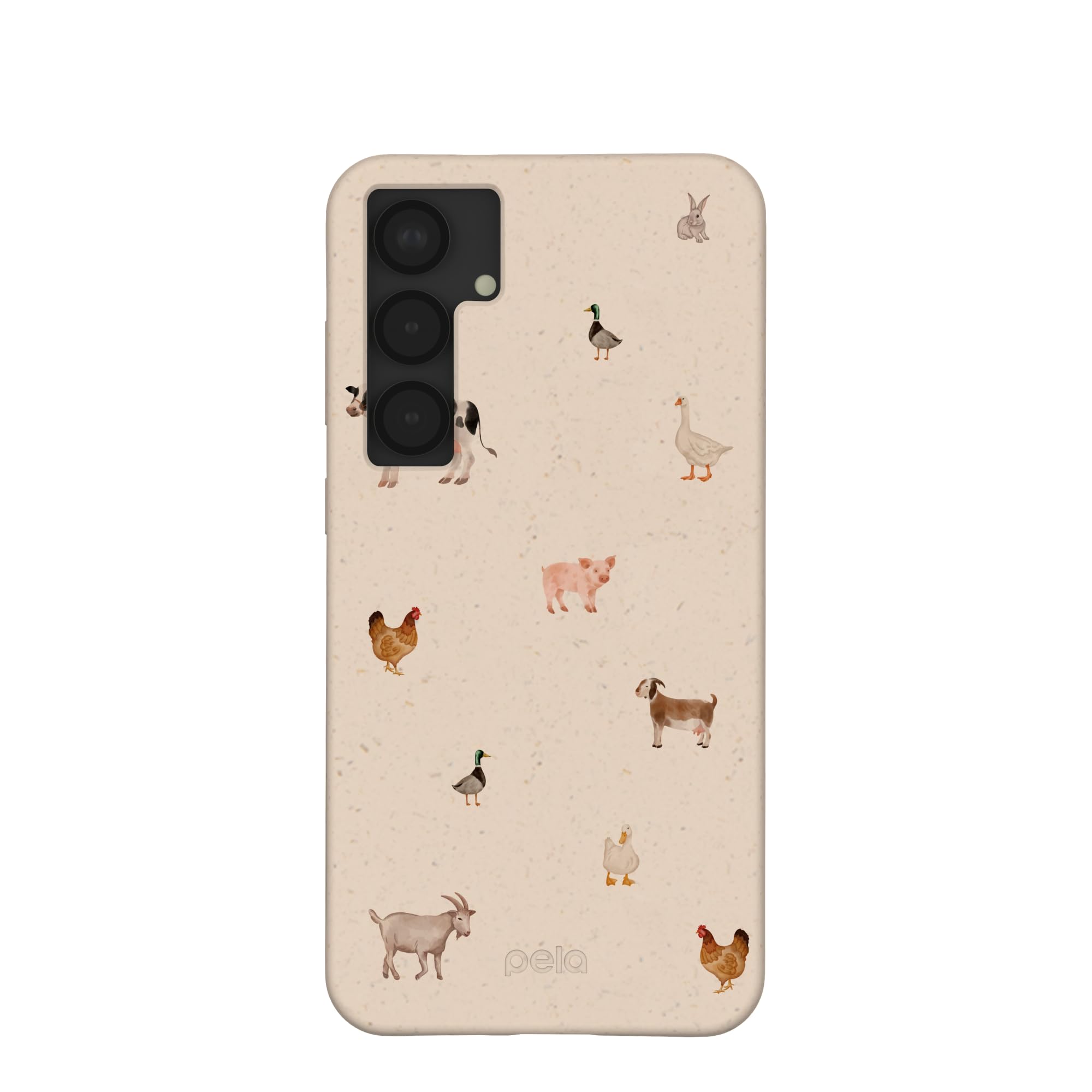 Pela | Phone Case Compatible with Samsung Galaxy S25 Ultra | Limited Edition | Supports Wireless Charging | Cute Eco Friendly | LFog Indigo Bouquet thumbnail