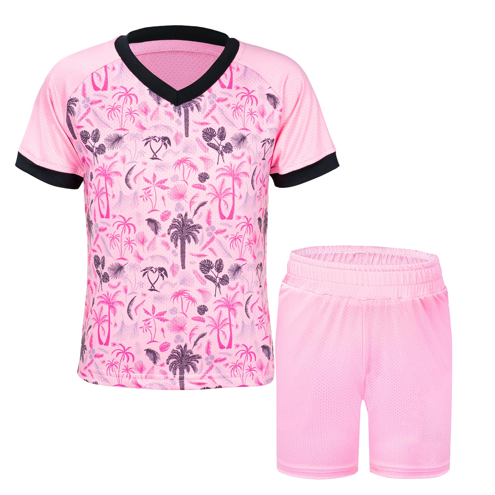 Unisex Kids Soccer Jersey for Girls Soccer Shirts Boy Football Outfits Soft Ideal Gift for Little Athlete 2-14 Years