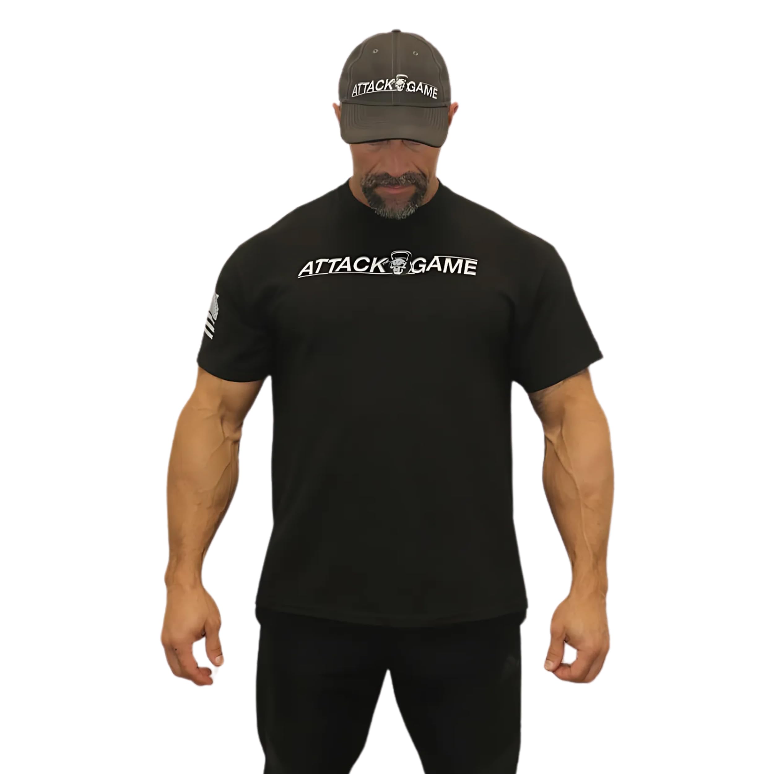 ATTACK THE GAME Unisex Solo T-Shirt – Comfortable Short Sleeve Tee, Soft Cotton, Gym, Sports, Workout, Classic tees Men