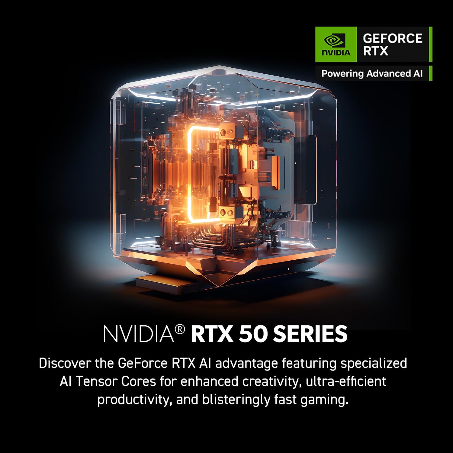 msi Codex Z2 Gaming Desktop, AMD R7-8700F, RTX 5070, 32GB DDR5, 2TB SSD thumbnail