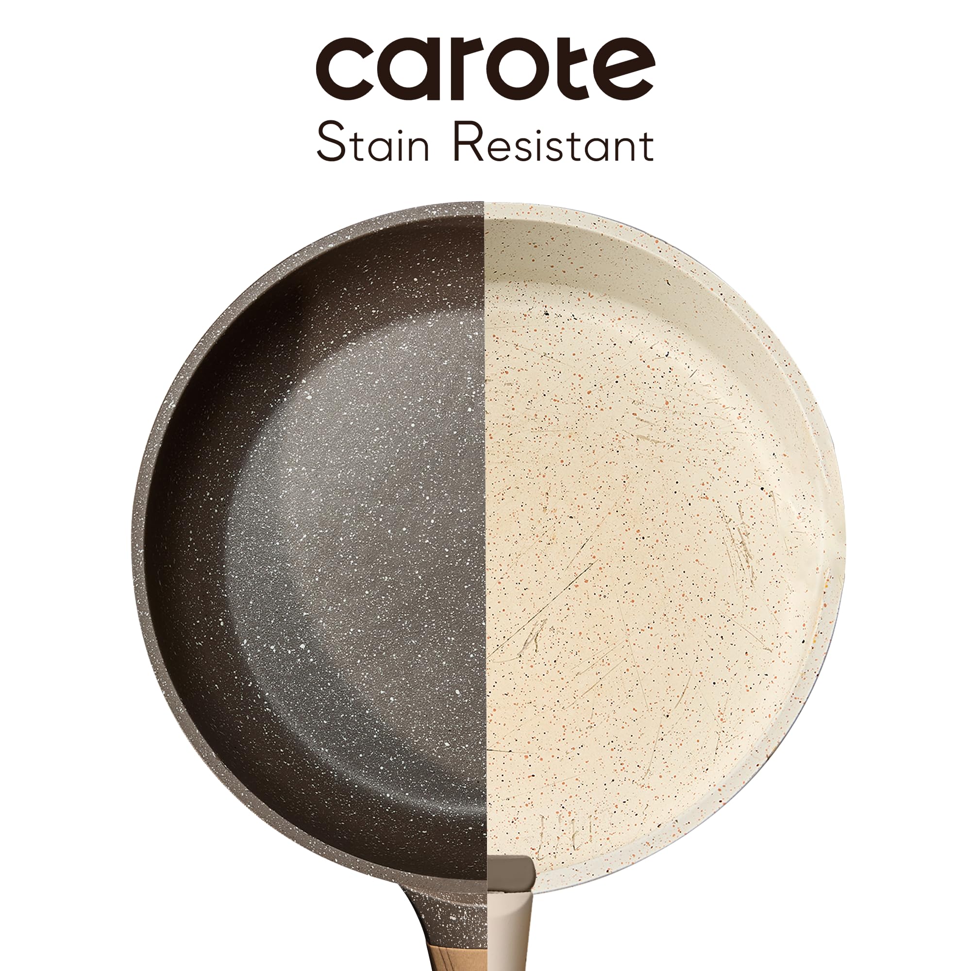 CAROTE 26pcs Pots and Pans Set, Nonstick Cookware Sets thumbnail