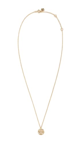 Tory Burch Women's Icon Circle Pendant Necklace thumbnail