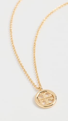 Tory Burch Women's Icon Circle Pendant Necklace thumbnail