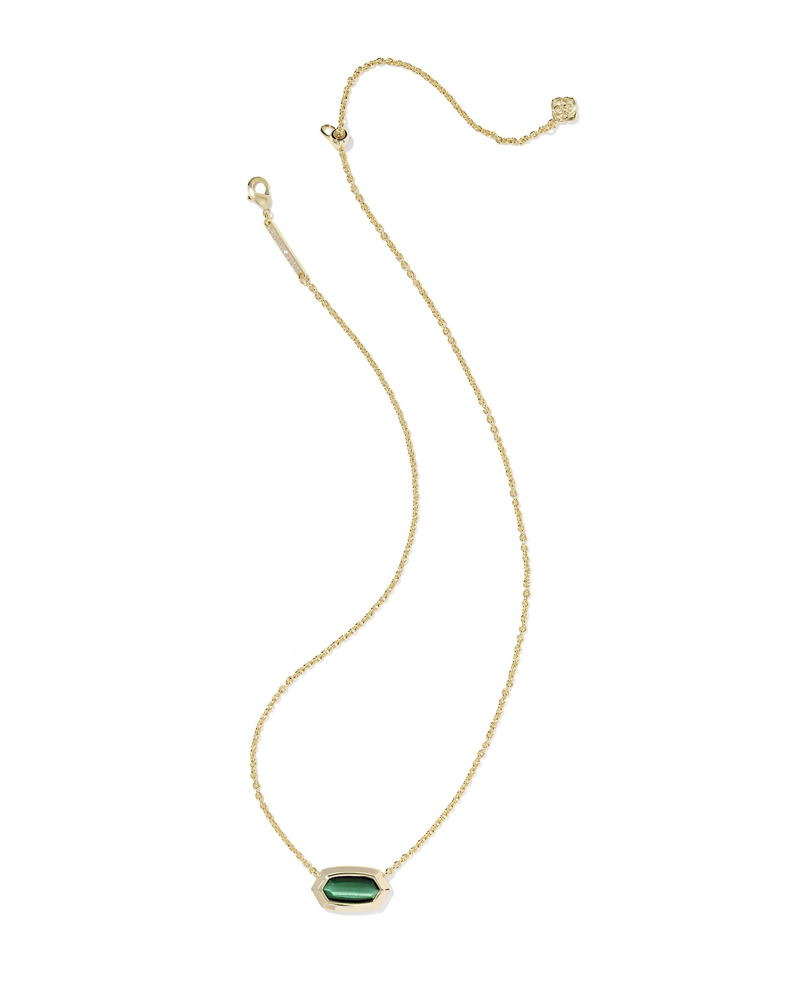 Kendra Scott Elisa Bezel Short Pendant Necklace, Fashion Jewelry for Women thumbnail