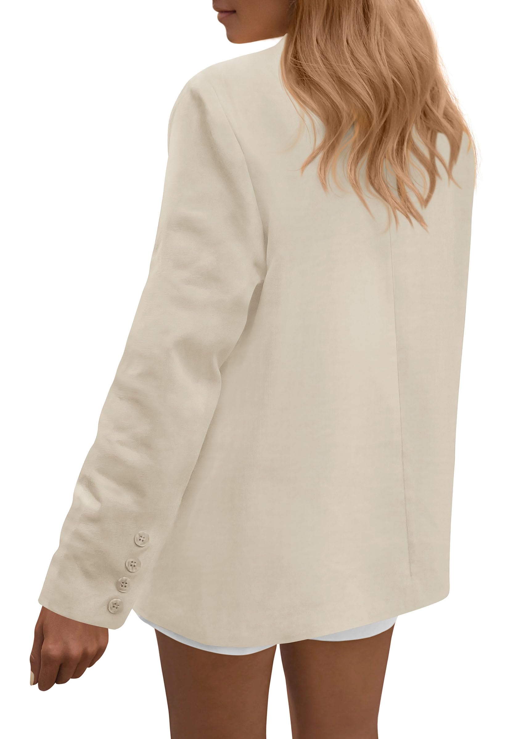 PRETTYGARDEN Blazers for Women Business Casual Outfits 2026 Spring Open Front Long Sleeve Suit Jackets Office Work Blazer thumbnail