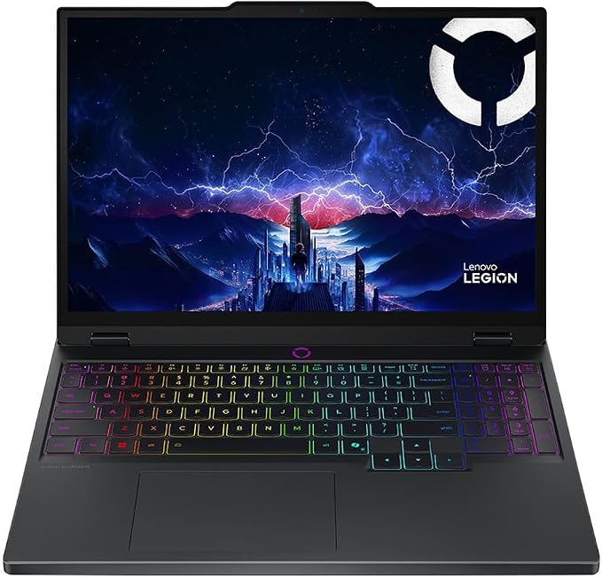 Lenovo Legion 5 15IRX10 15.1" WQXGA OLED, Gaming Laptop, Intel Core i9 14th Gen 14900HX 1.6GHz; NVIDIA GeForce RTX 5070 8GB GDDR7; 32GB DDR5 RAM; 1TB NVMe M.2 SSD; Gigabit LAN, 2x2 WiFi 7 thumbnail