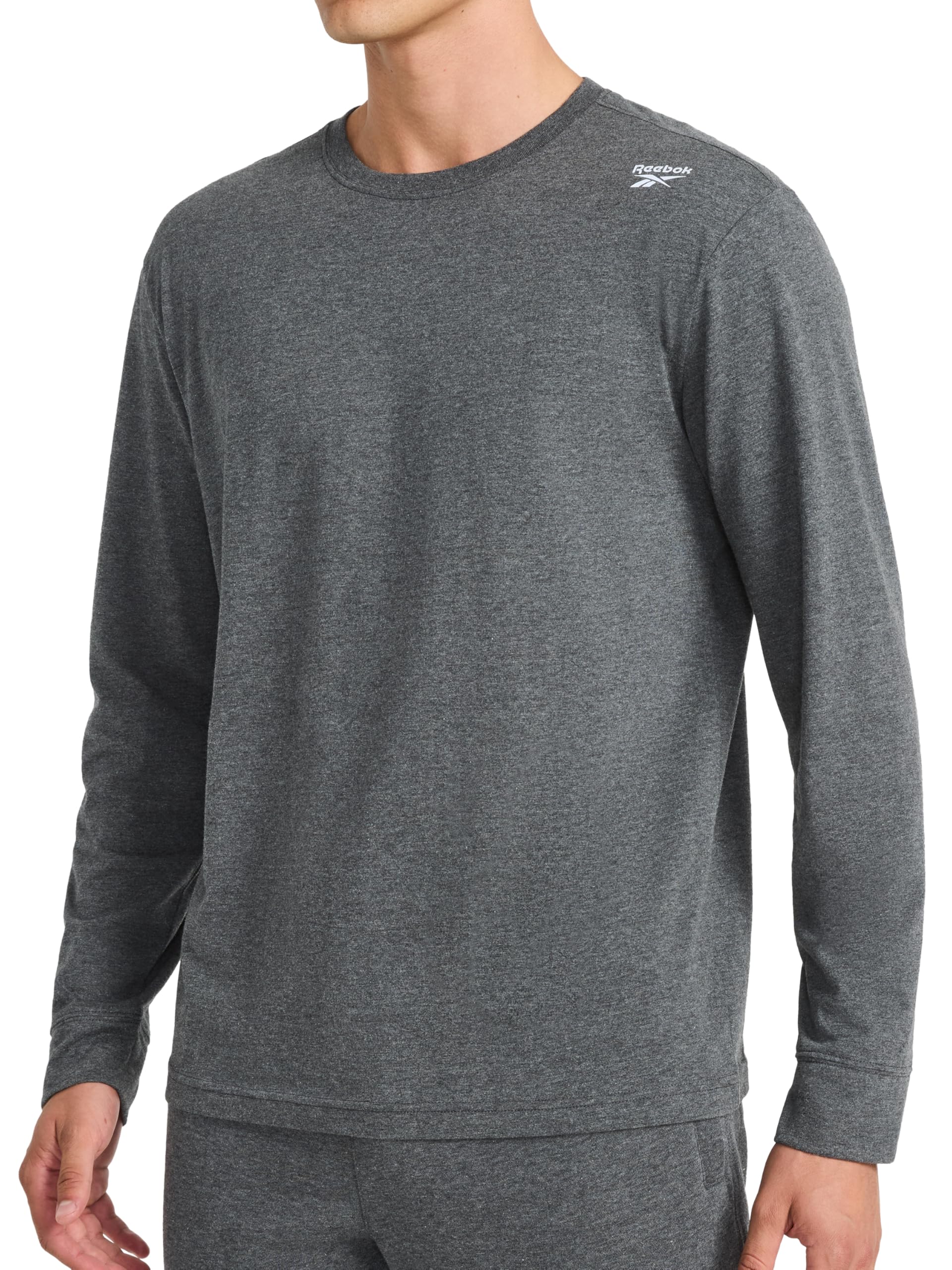 Reebok Men's Volt Long Sleeve Crewneck Top
