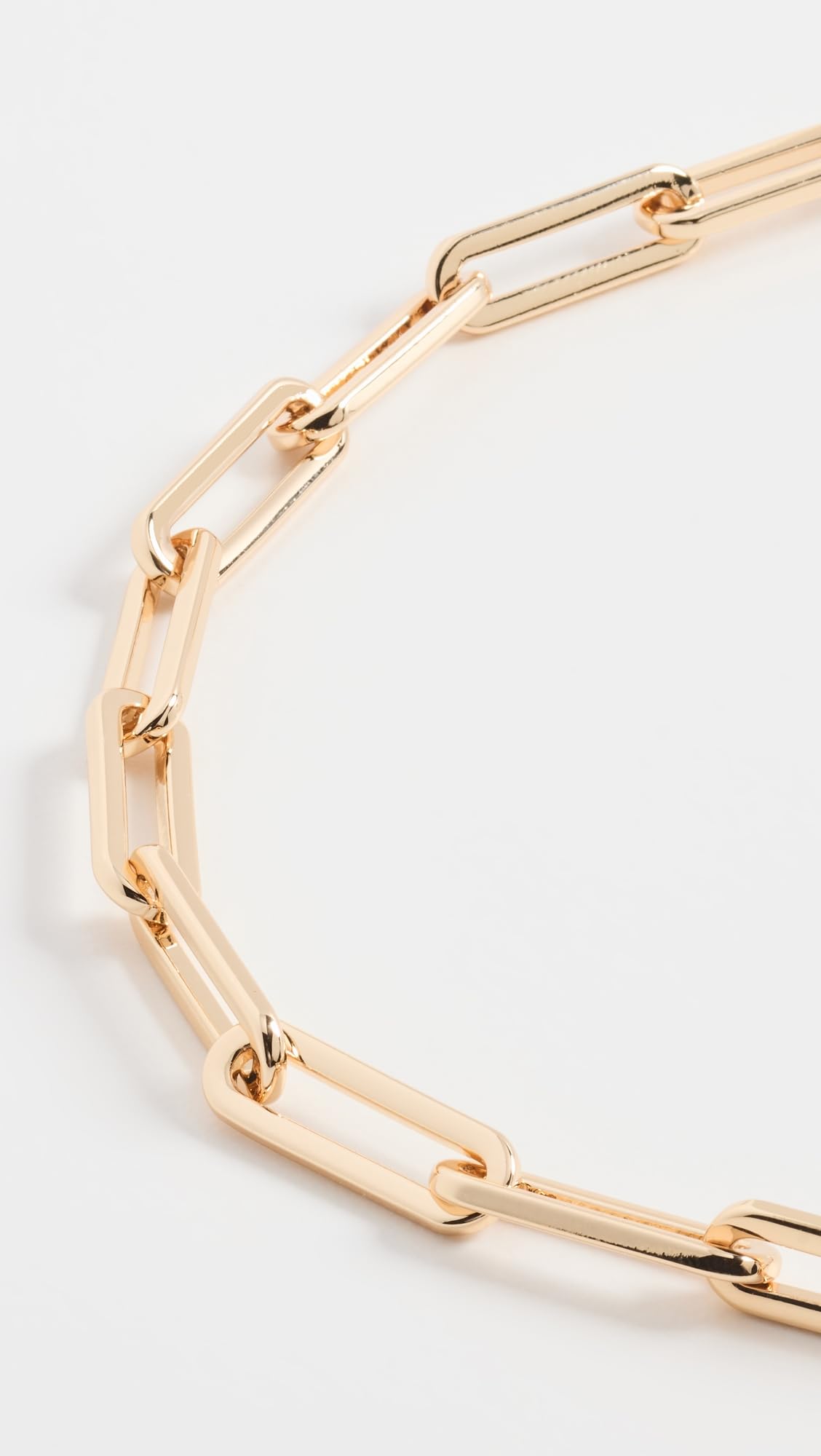 JENNY BIRD Women's Andi Slim Chain Necklace, High Polish Gold, One Size thumbnail