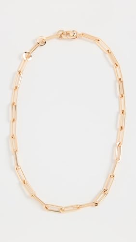 JENNY BIRD Women's Andi Slim Chain Necklace, High Polish Gold, One Size thumbnail