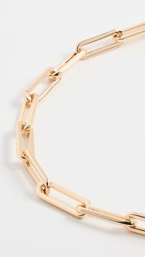JENNY BIRD Women's Andi Slim Chain Necklace, High Polish Gold, One Size thumbnail