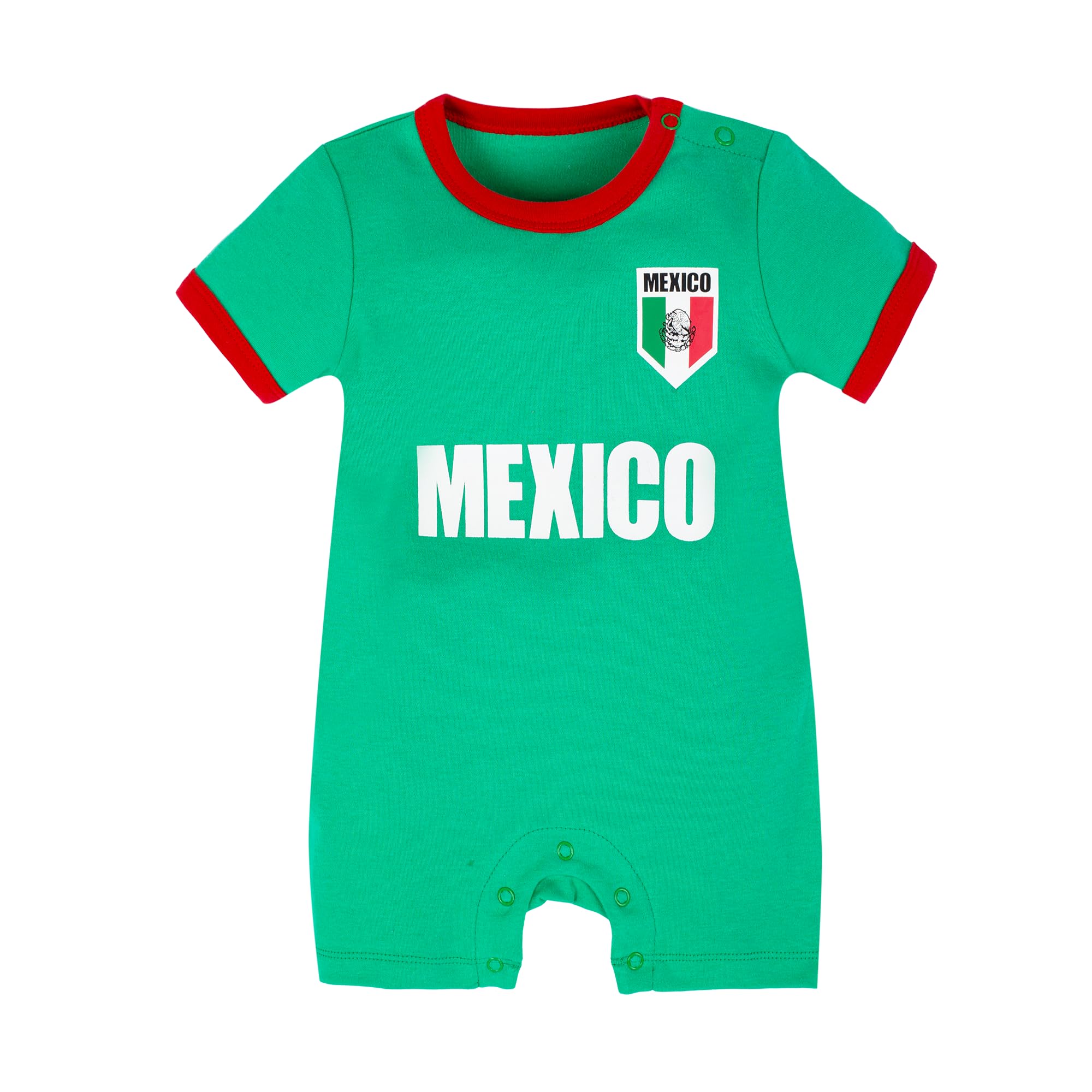 Baby Girl Soccer Clothes Baby Boys Romper Toddler Soccer Outfit Infants Jumpsuit Cute Comfortable 0-24 Months thumbnail