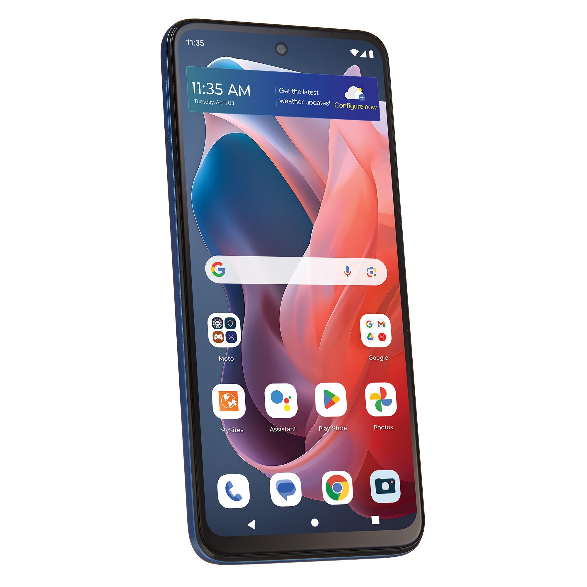 Tracfone Motorola Moto g Play 2024 [Activation Promotion] Locked to Tracfone, 64GB, Includes 1500Min/1500Txt/1500MB, 365 Days Service Plan, 6.5" 90Hz Display, 50MP Camera, Storage 4GB RAM thumbnail