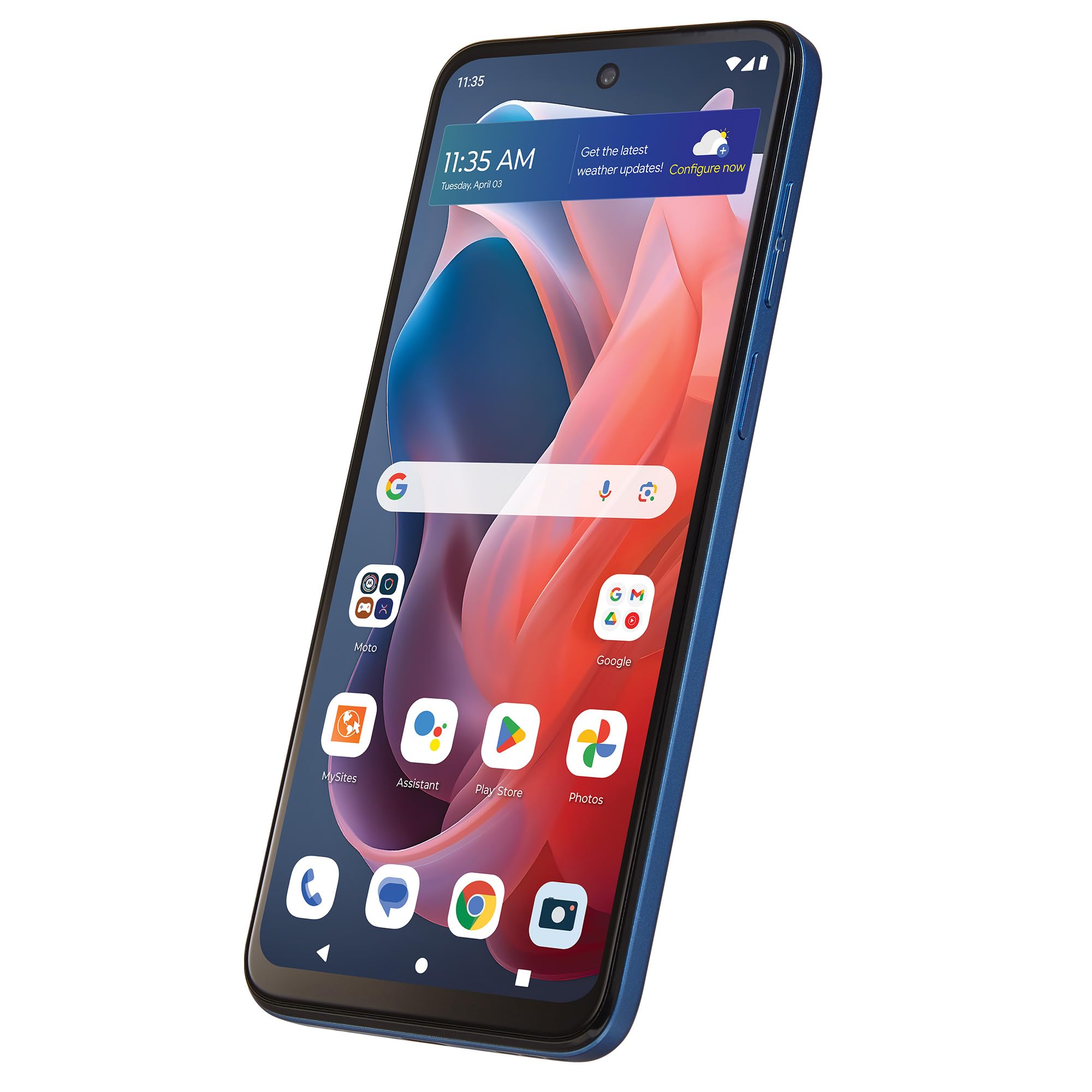 Tracfone Motorola Moto g Play 2024 [Activation Promotion] Locked to Tracfone, 64GB, Includes 1500Min/1500Txt/1500MB, 365 Days Service Plan, 6.5" 90Hz Display, 50MP Camera, Storage 4GB RAM thumbnail